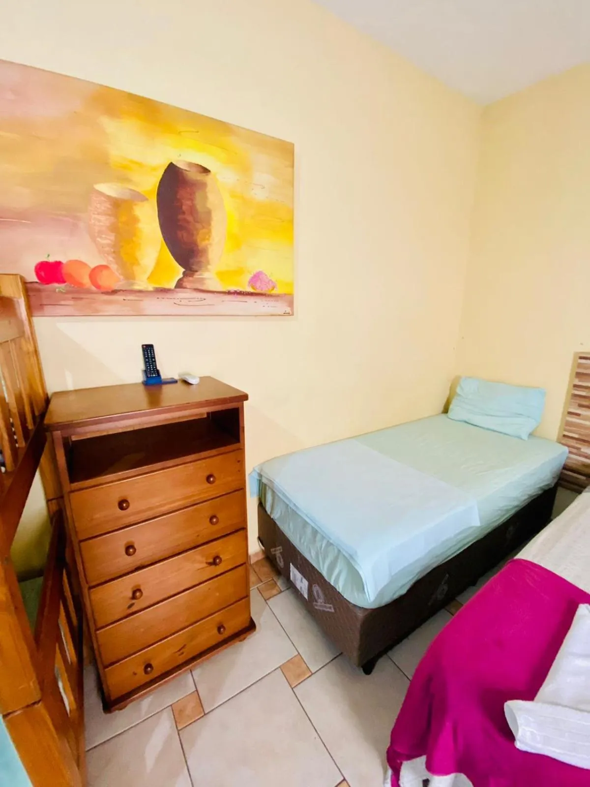 Bed in Pousada Solarium UNIDADE 1 ECONOMICA-BÁSICA