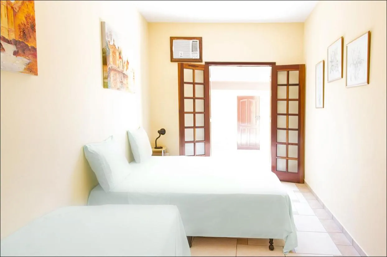 Bed in Pousada Solarium UNIDADE 1 ECONOMICA-BÁSICA