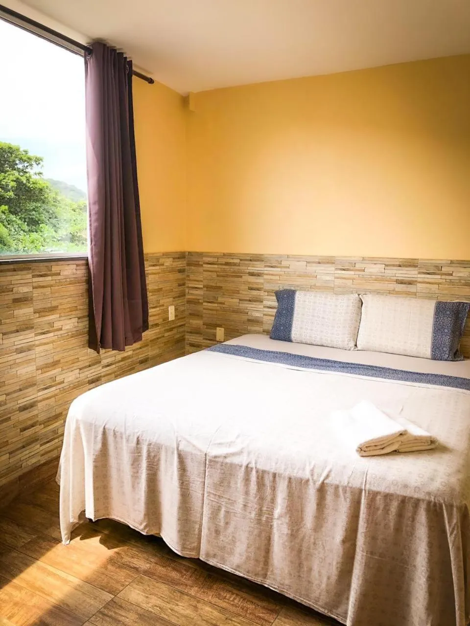 Bed in Pousada Solarium UNIDADE 1 ECONOMICA-BÁSICA