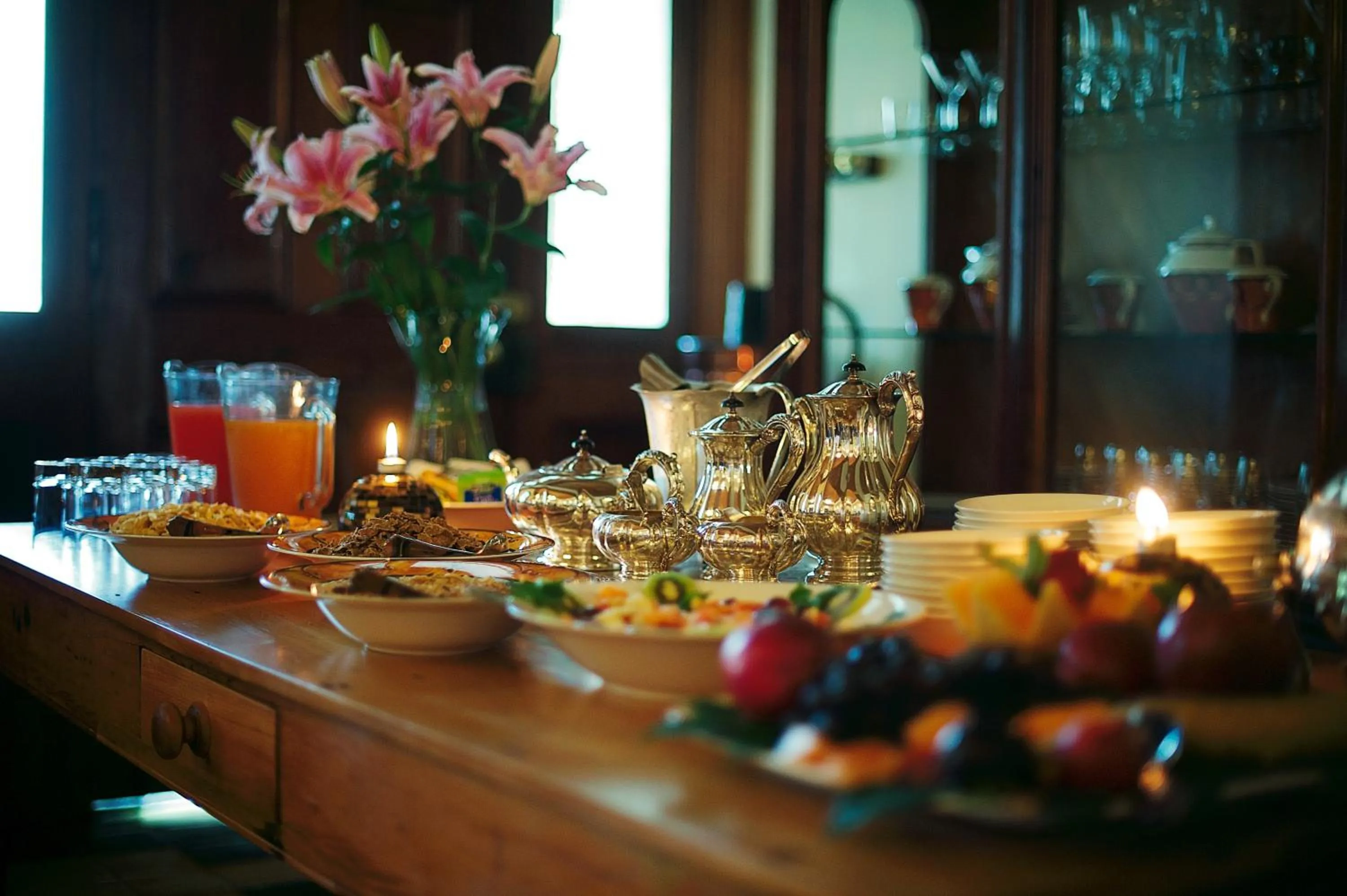 Restaurant/places to eat in Roosenwijn Guesthouse