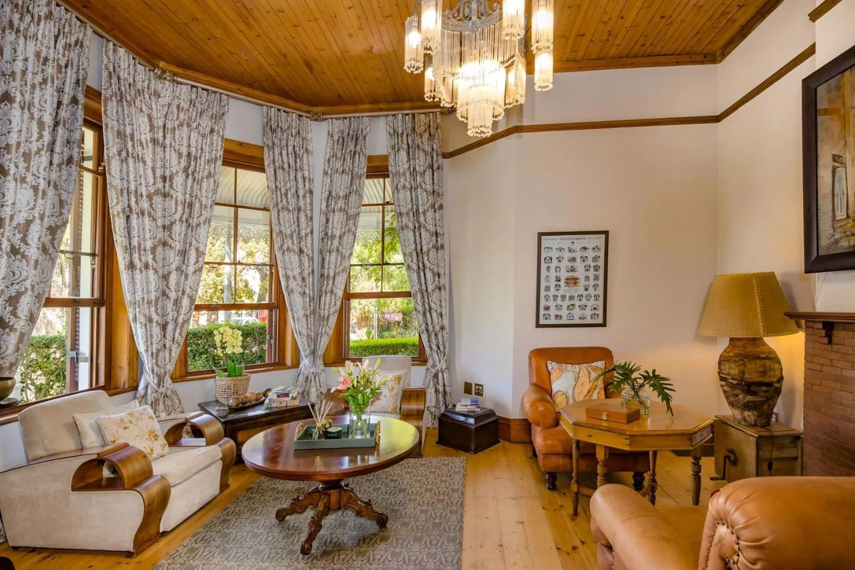 Living room in Roosenwijn Guesthouse