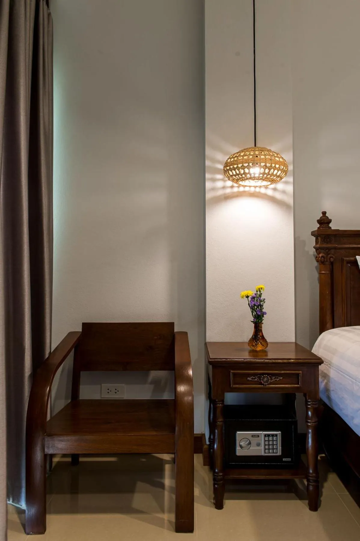 Decorative detail, Bed in Villa Thai Orchid (adult only)