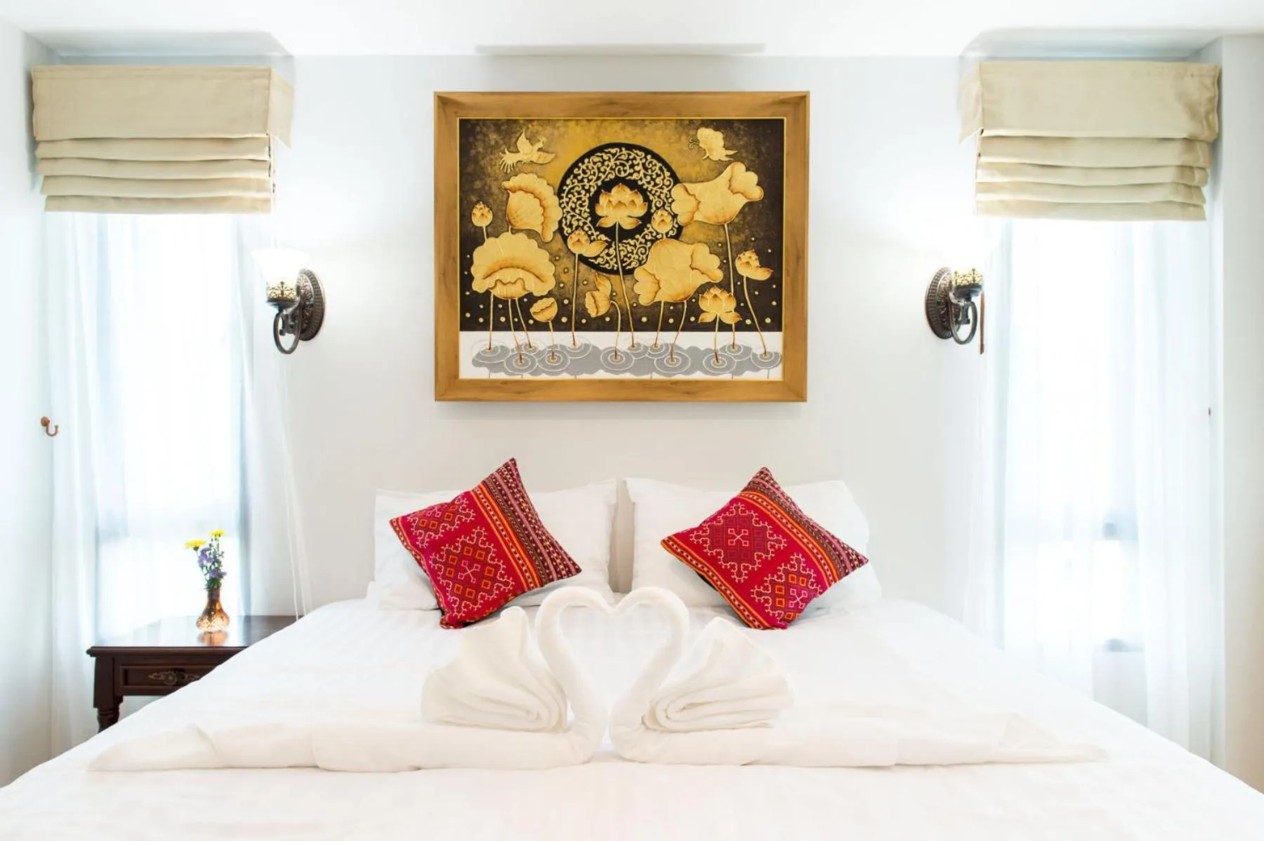 Bed in Villa Thai Orchid (adult only)