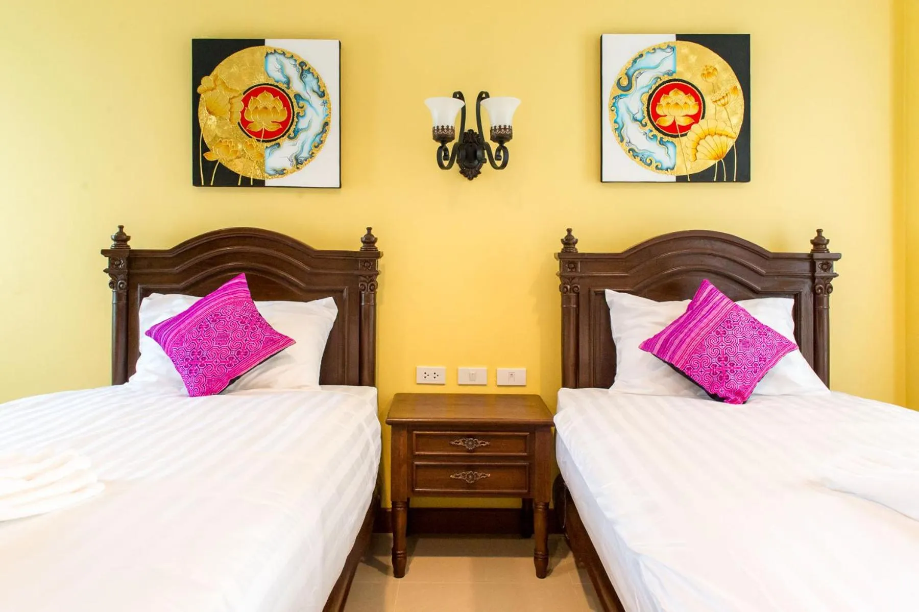 Bed in Villa Thai Orchid (adult only)