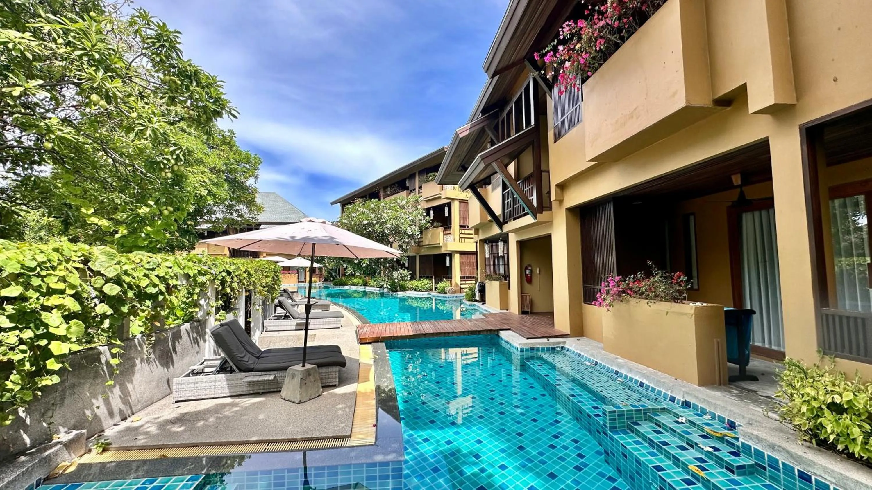 Property building in Deva Beach Resort Samui