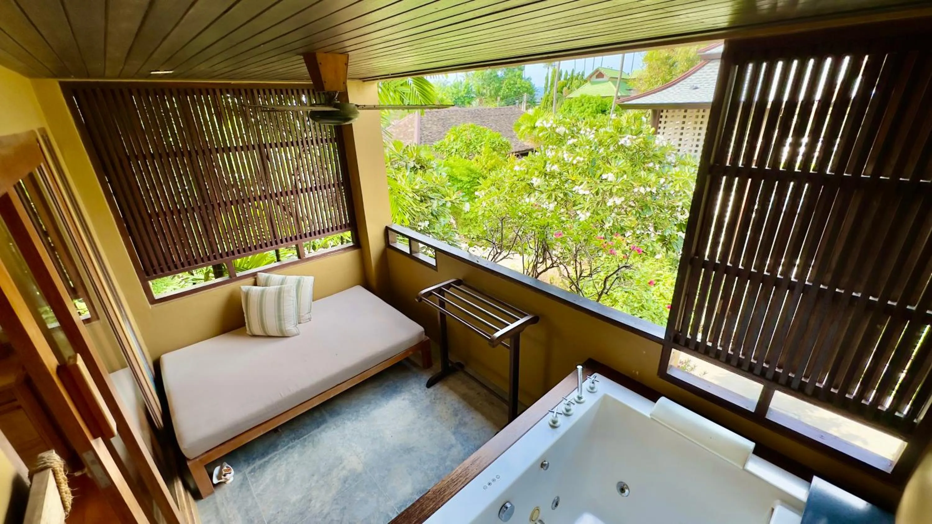 Balcony/Terrace in Deva Beach Resort Samui