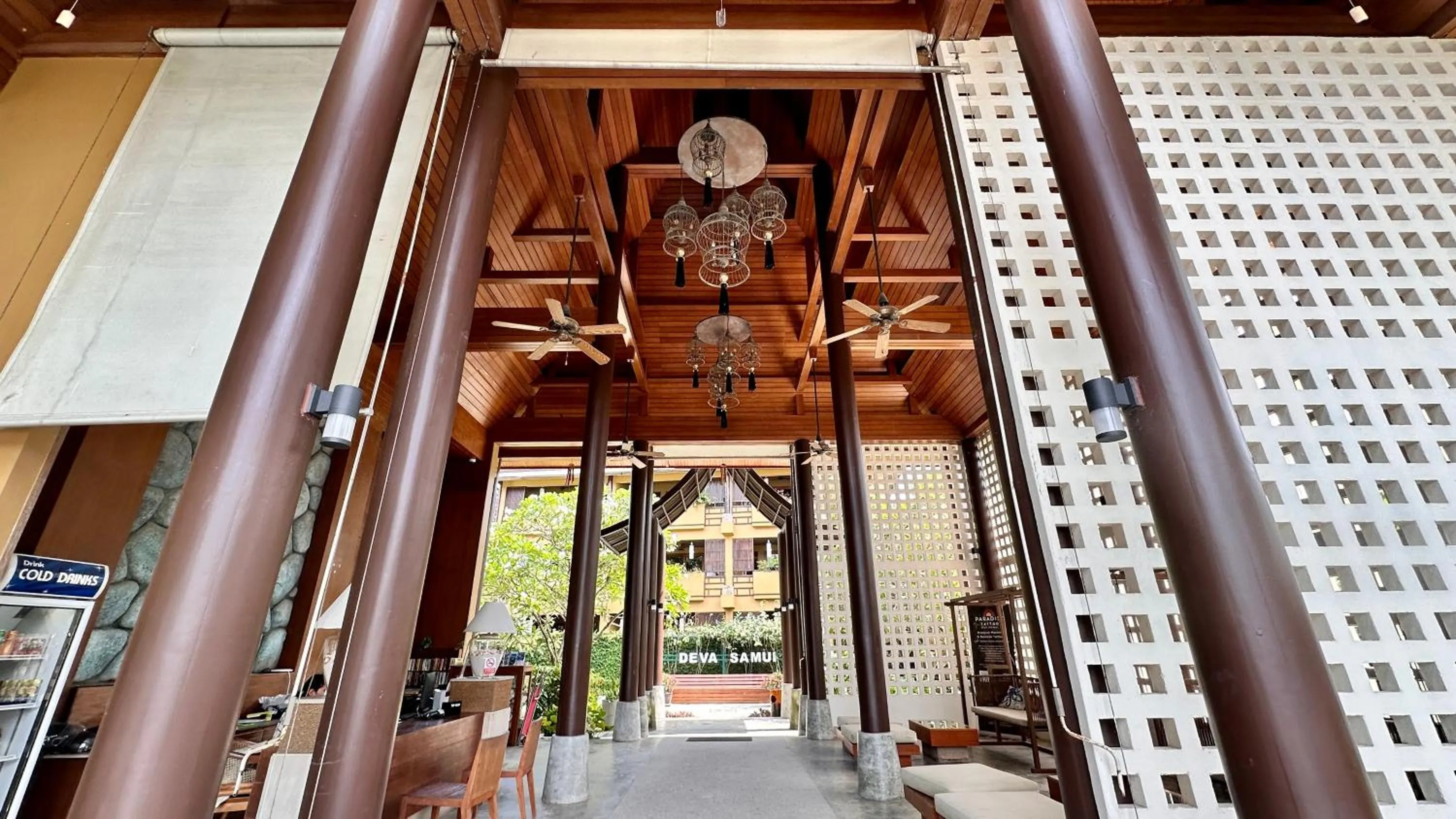 Lobby or reception in Deva Beach Resort Samui
