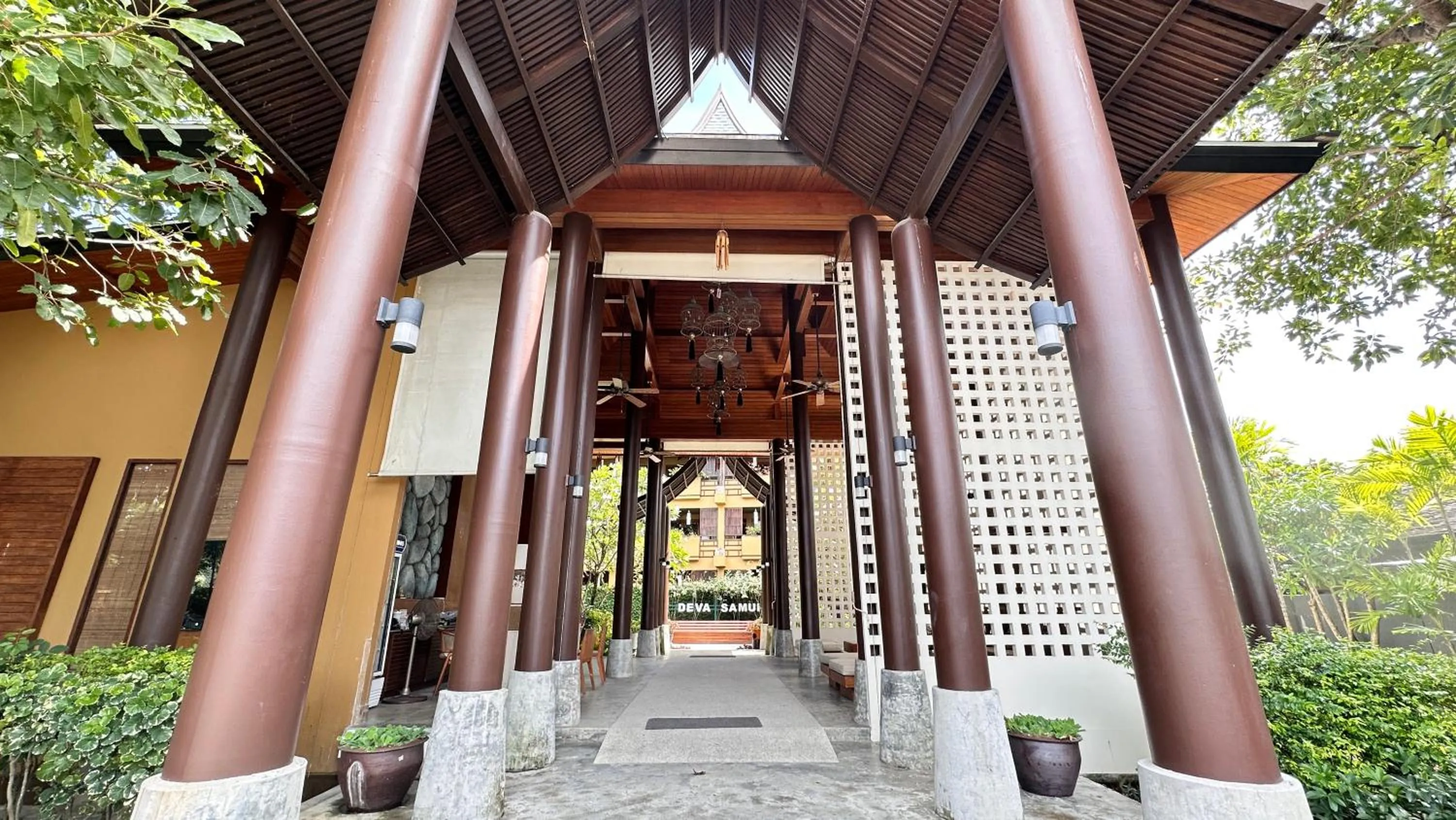 Lobby or reception in Deva Beach Resort Samui
