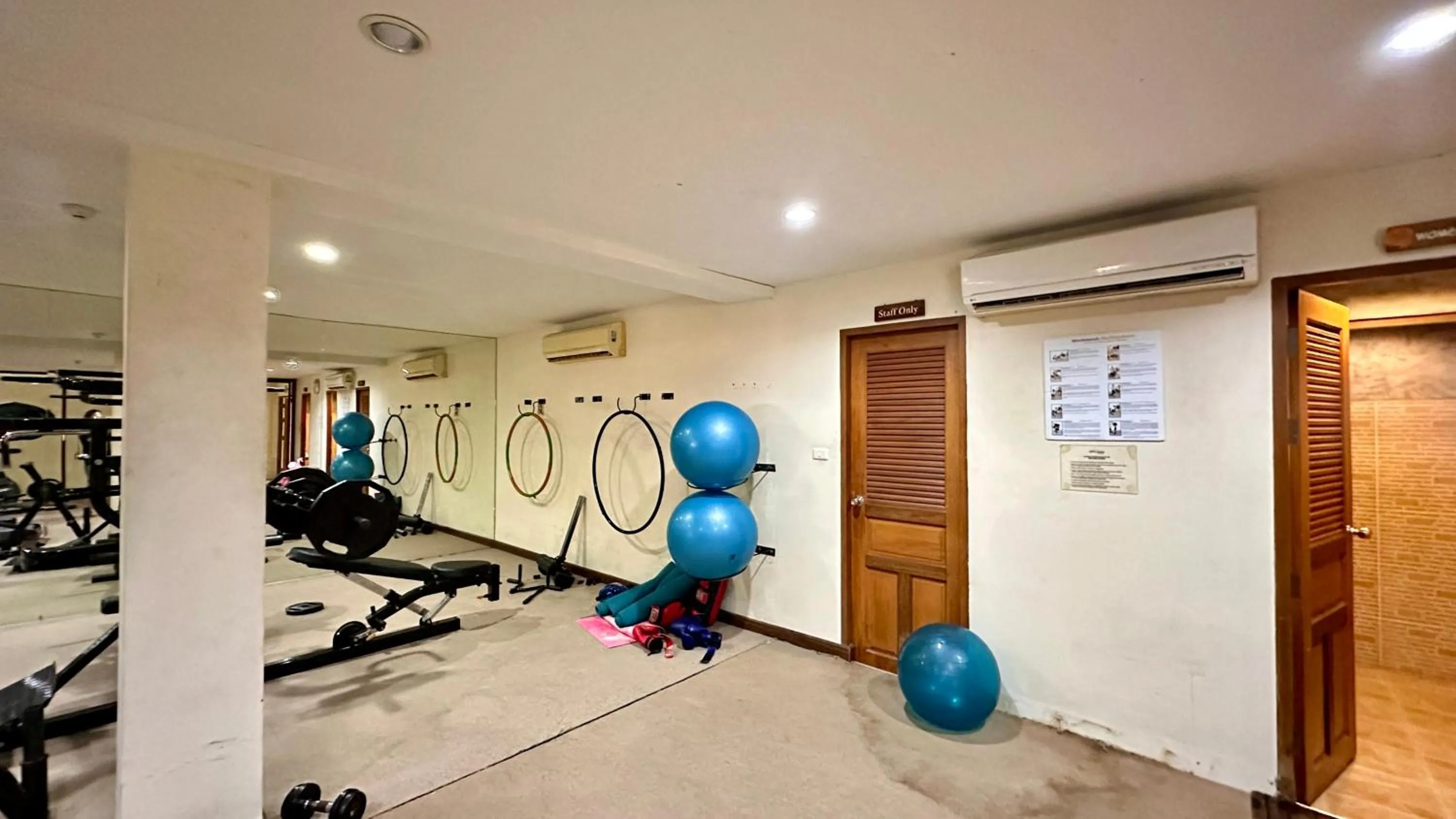 Fitness centre/facilities in Deva Beach Resort Samui