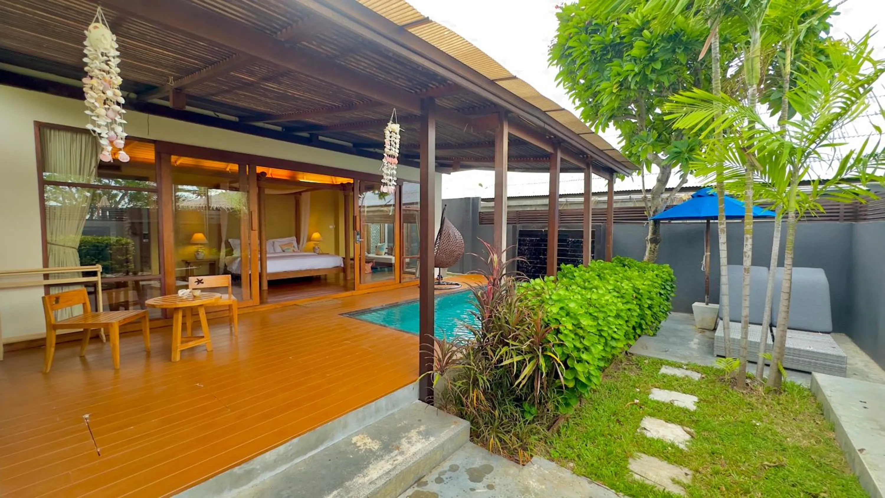 Seating area in Deva Beach Resort Samui