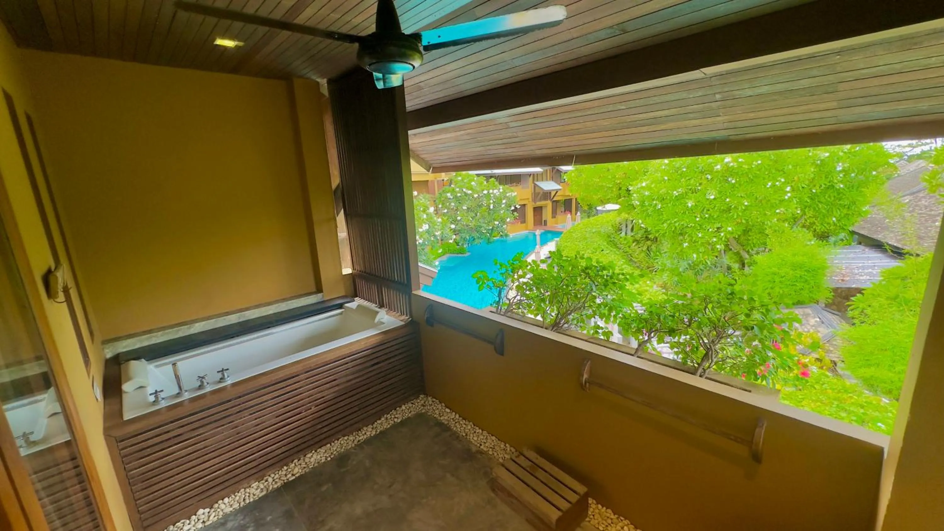 Balcony/Terrace in Deva Beach Resort Samui