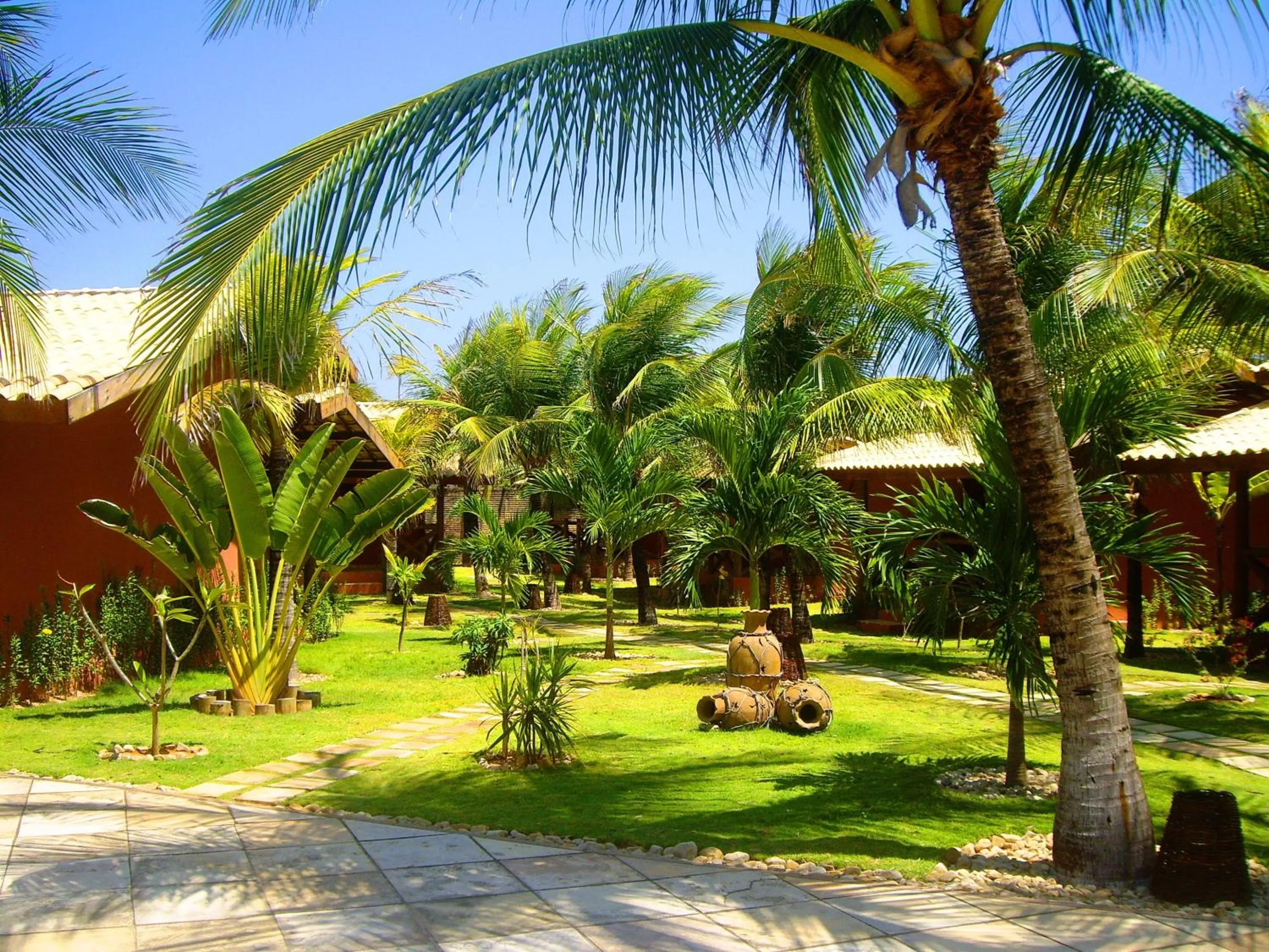 Garden in Hotel Pousada Beleza das Ondas