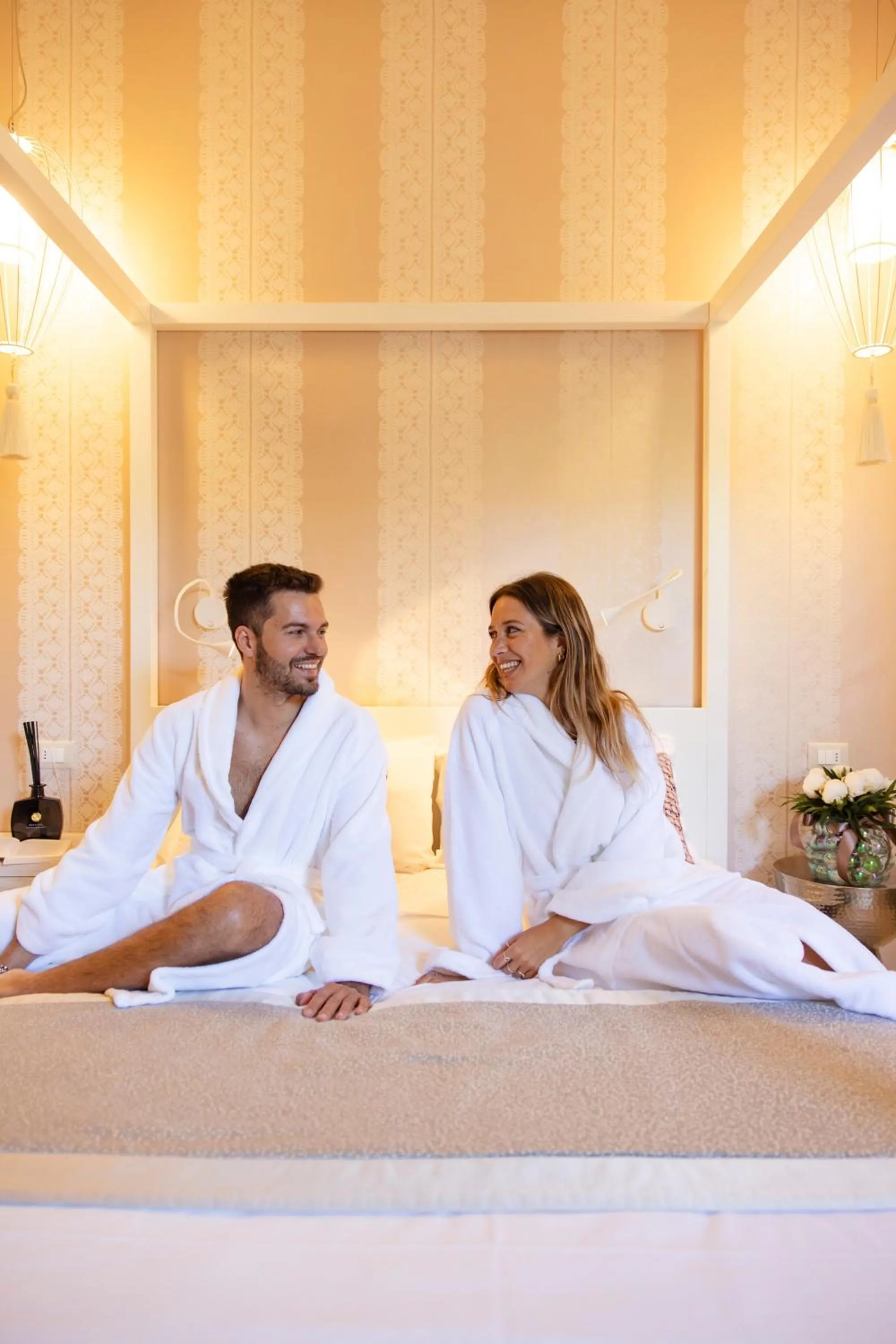 Bed in Hotel Villa Paola