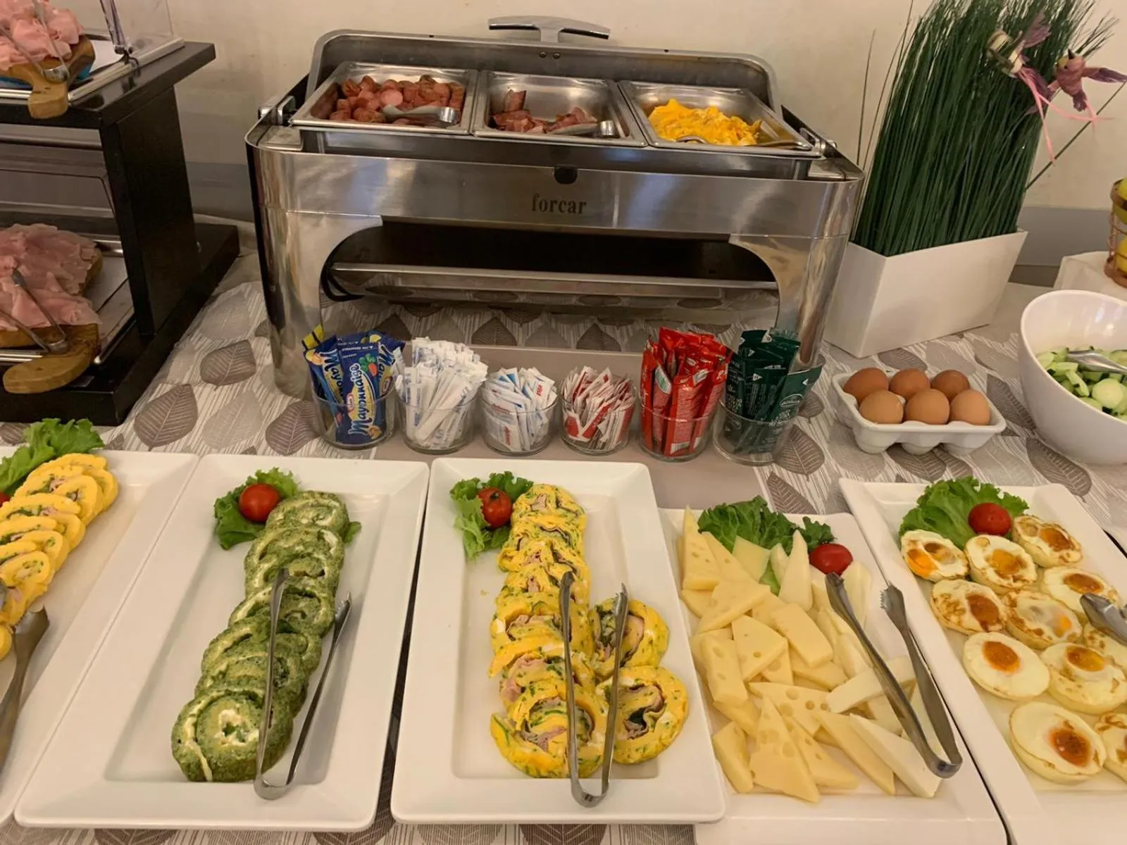 Breakfast in Hotel Villa Paola