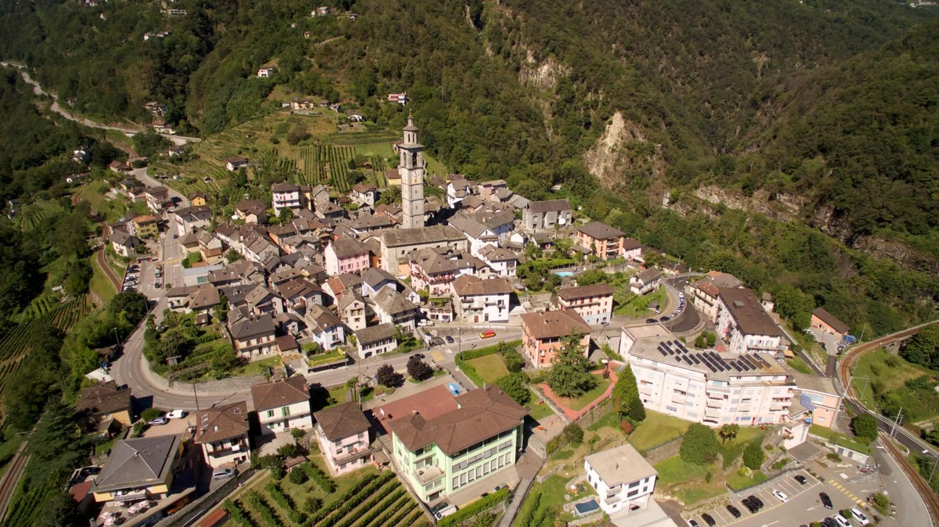 Bird's eye view in Hotel Antico