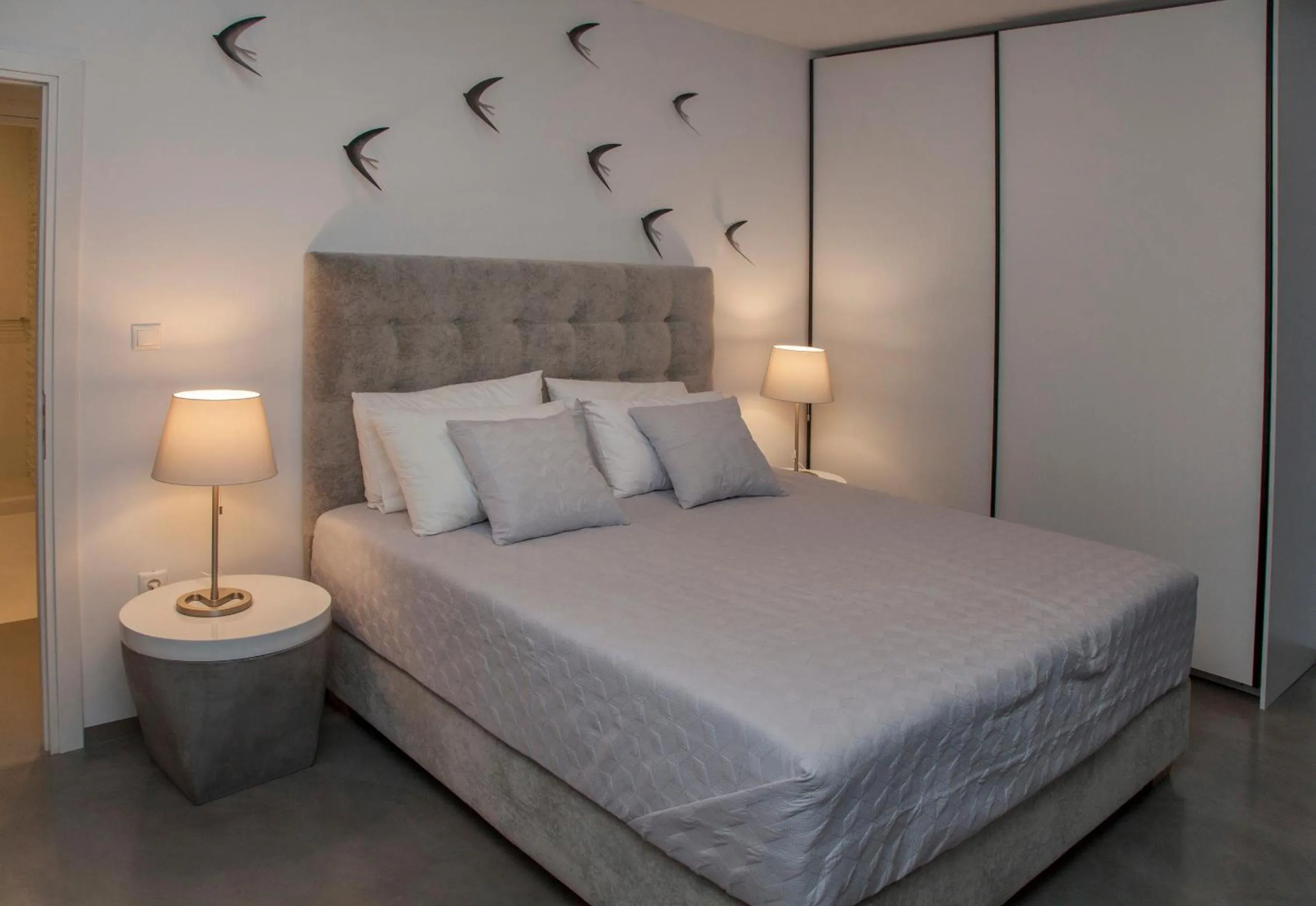 Bedroom, Bed in Luxury Penthouse touching the Acropolis by GHH