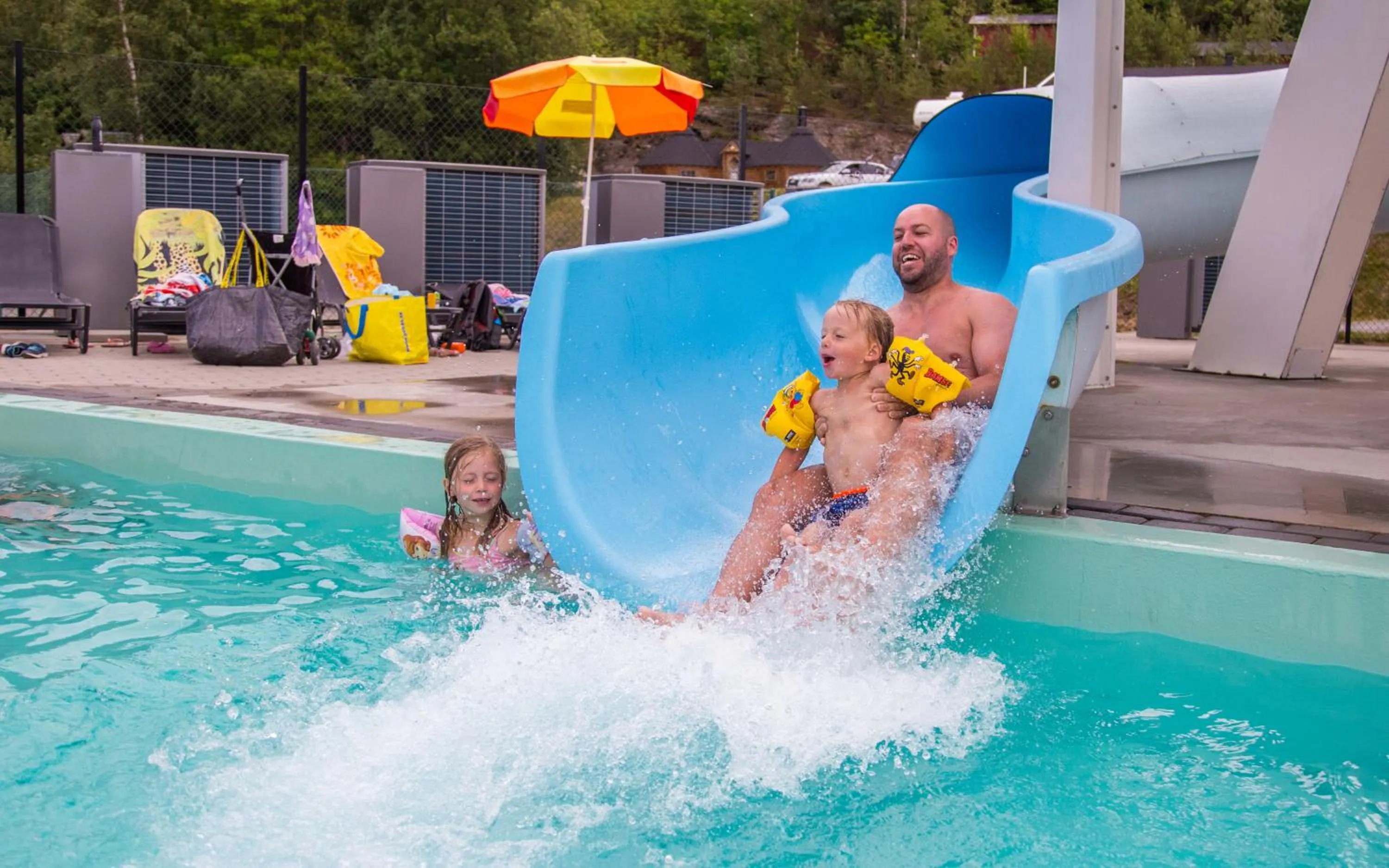 Swimming pool in Hafsten Resort