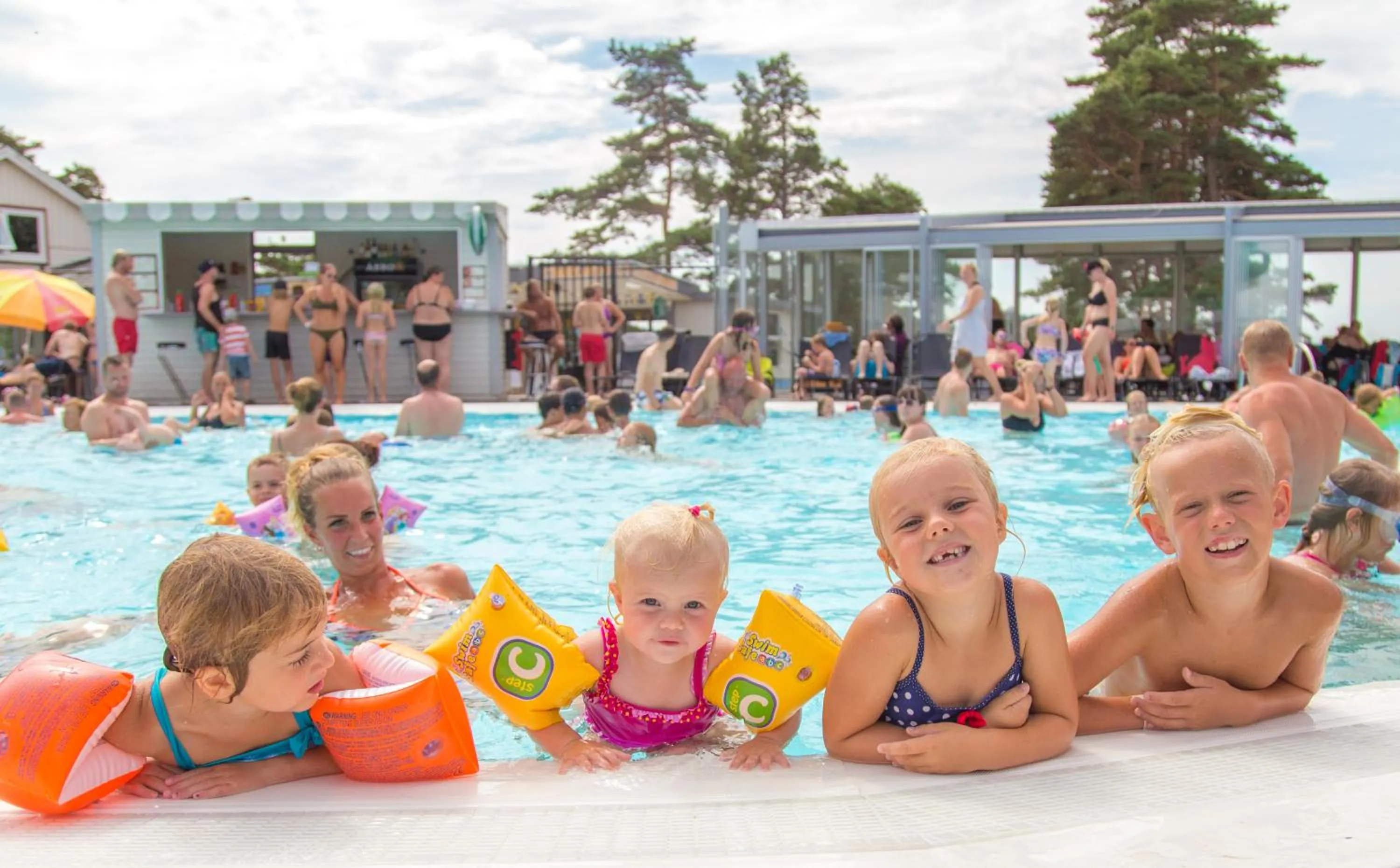 Swimming pool in Hafsten Resort