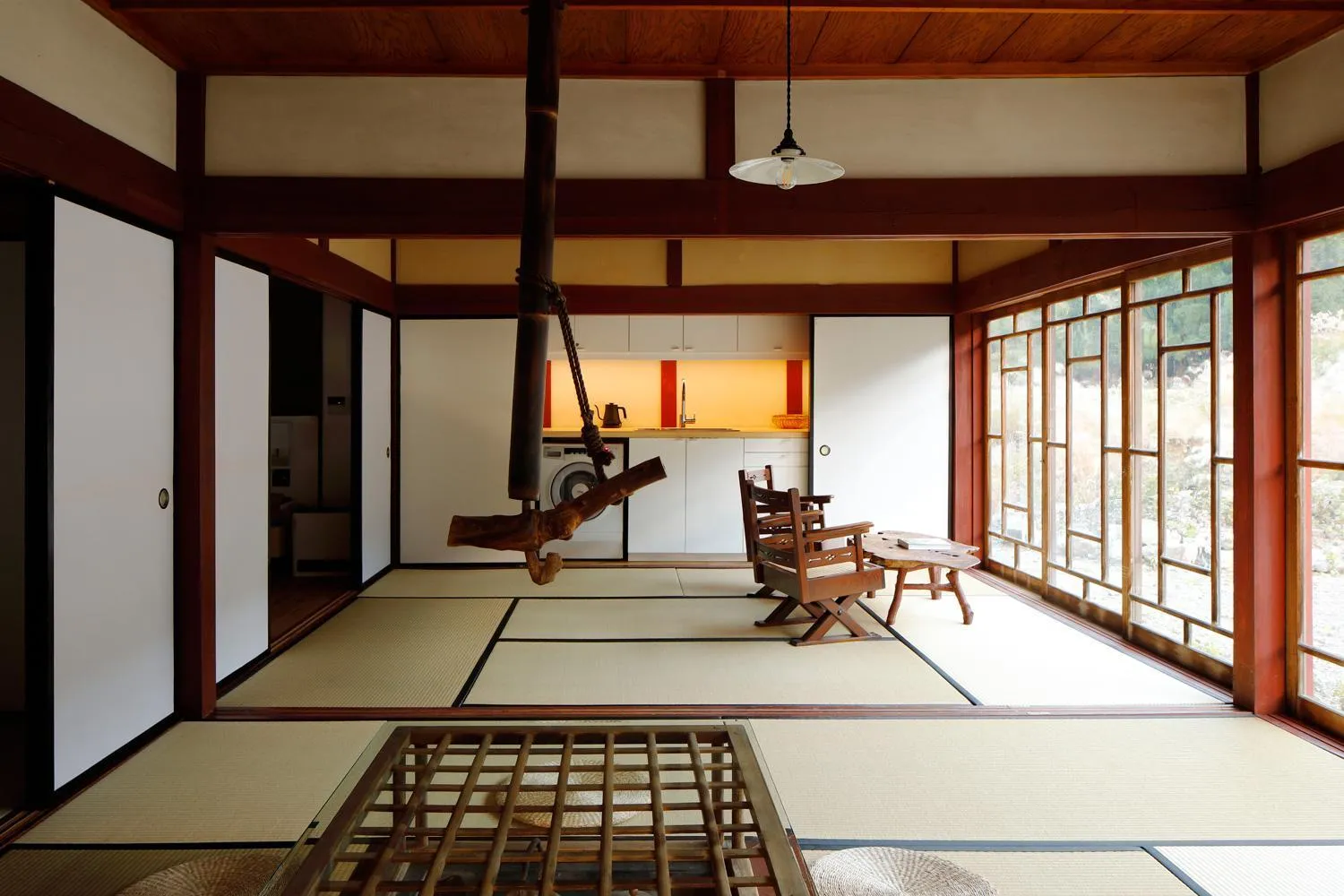 Living room in The Lodge MIWA