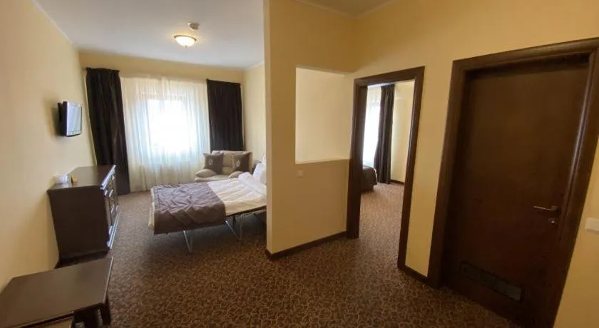 Bed in Hotel Leul de Aur