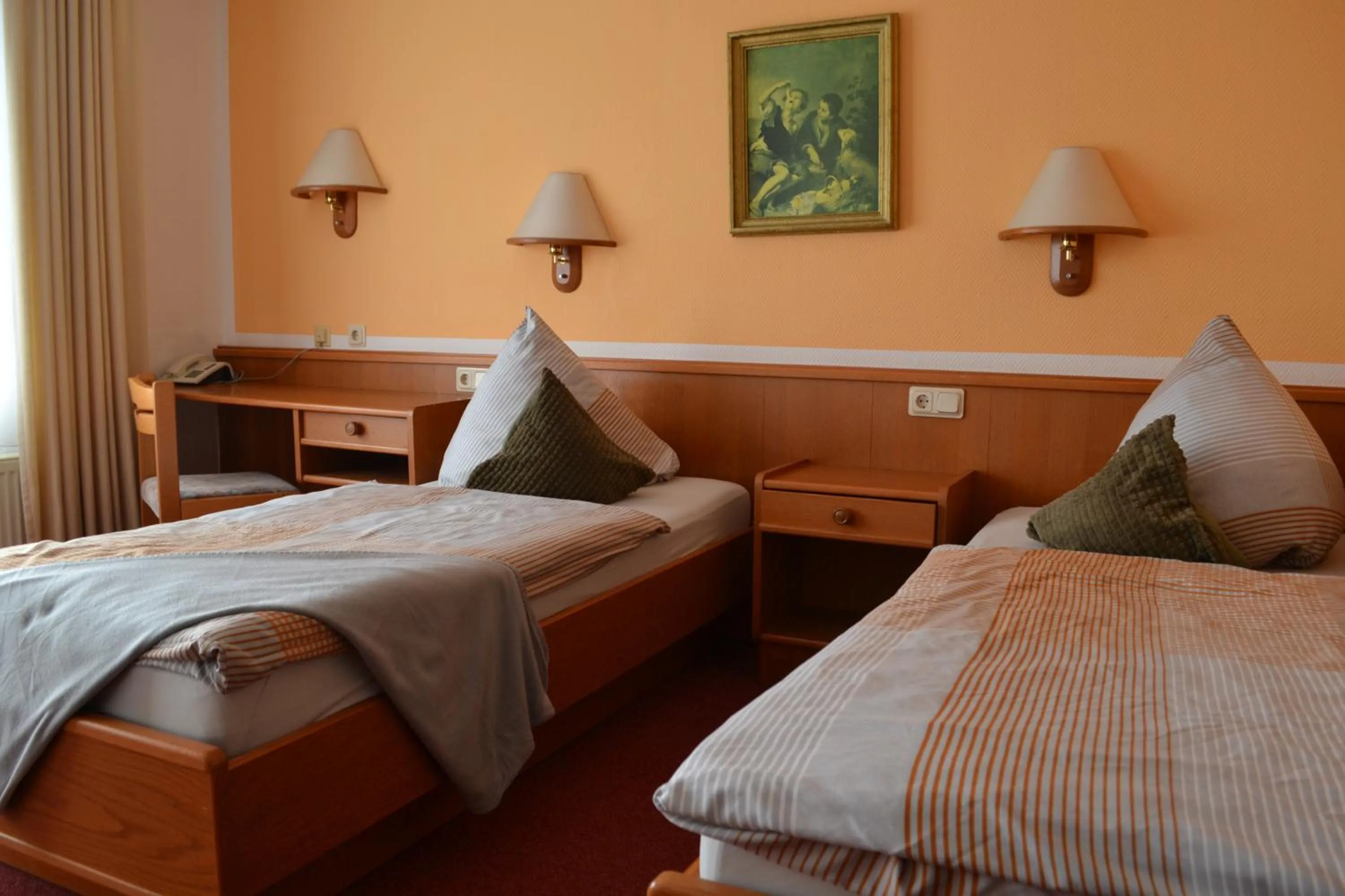 Bed in Hotel Blocksberg