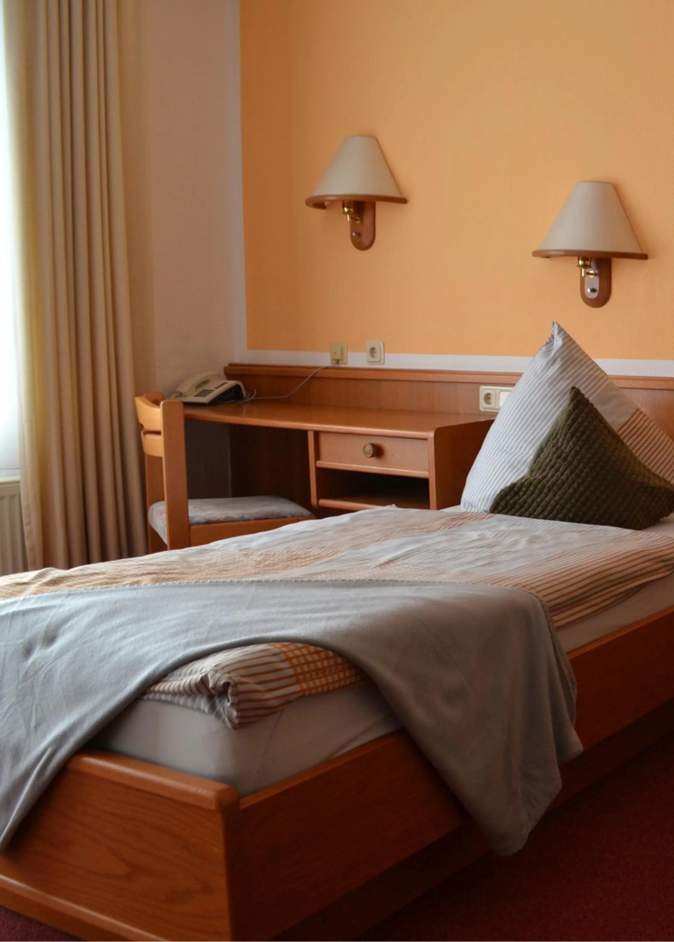 Bed in Hotel Blocksberg