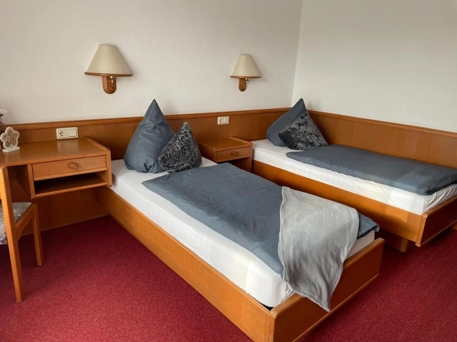 Bed in Hotel Blocksberg