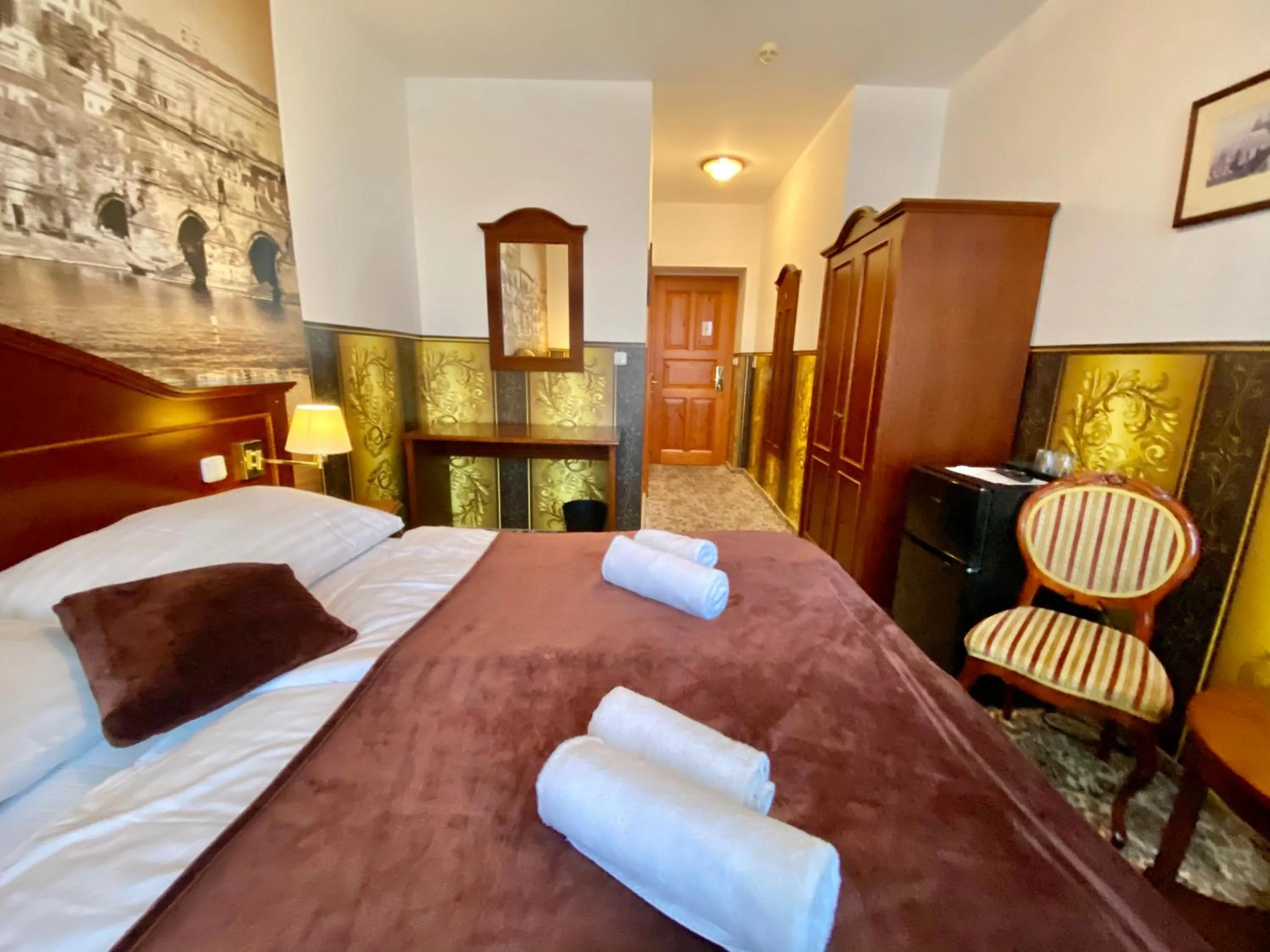 Bedroom, Bed in Hotel Liliova Prague Old Town