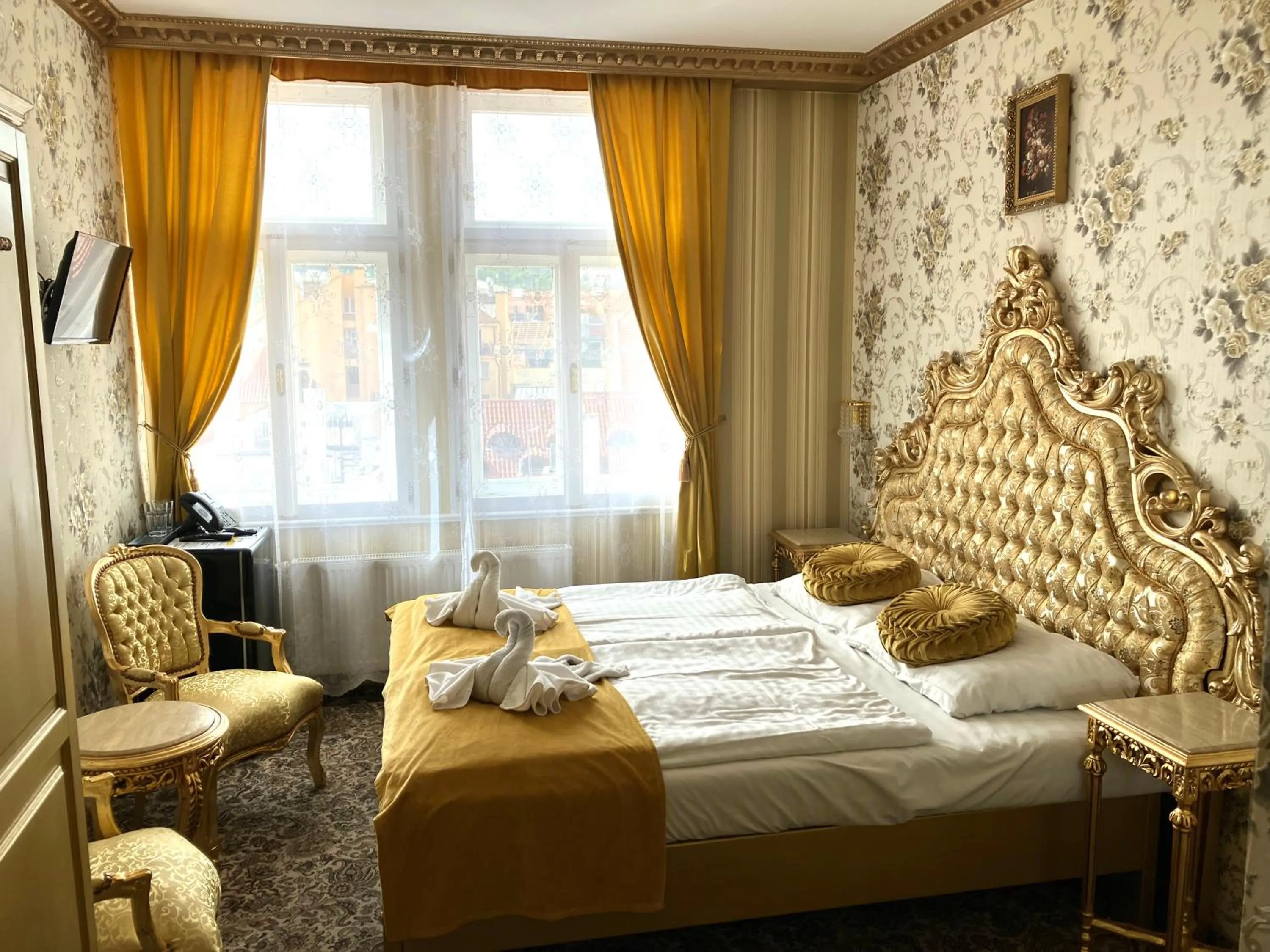 Bed in Hotel Liliova Prague Old Town