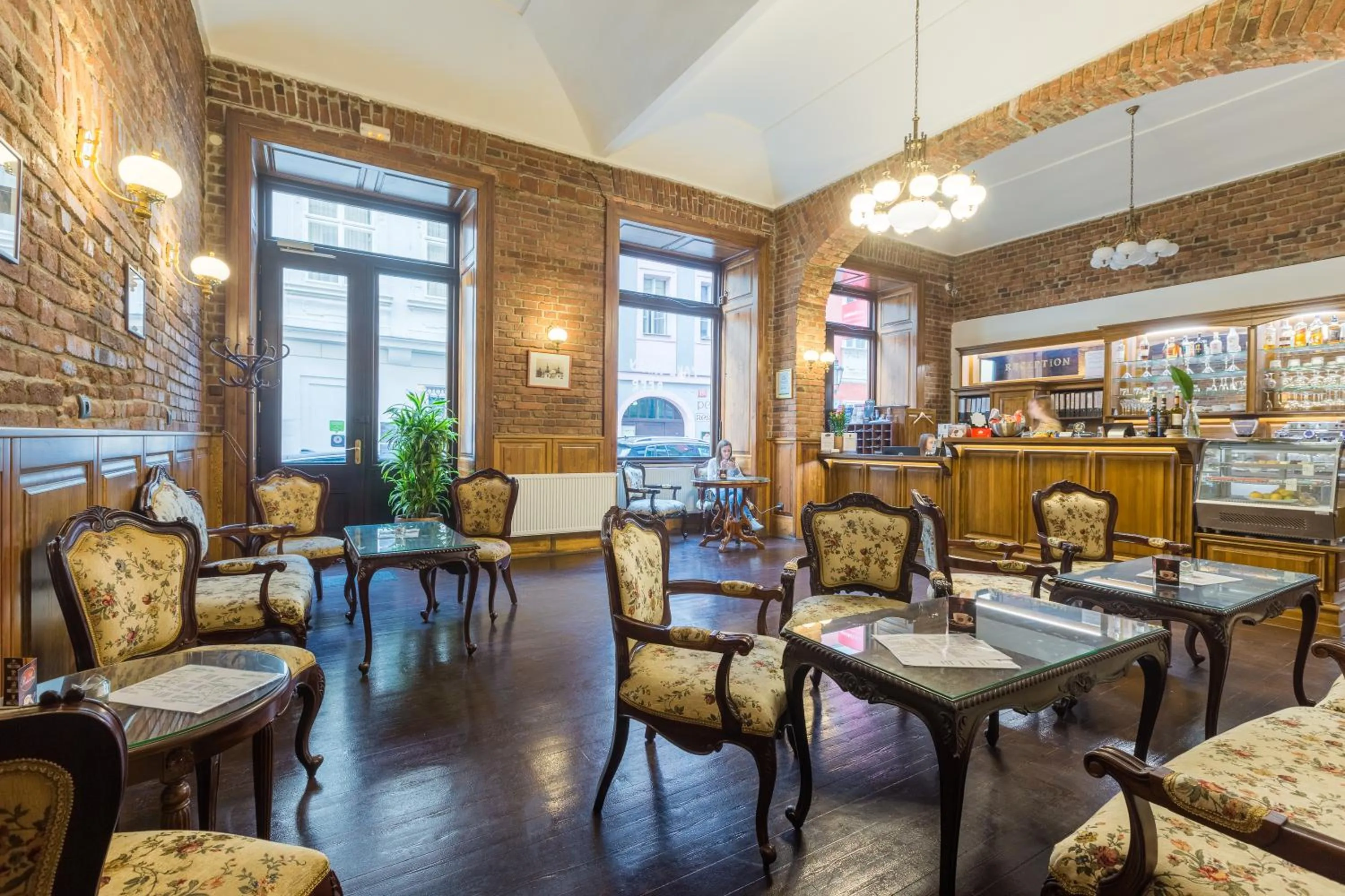 Lobby or reception in Hotel Liliova Prague Old Town