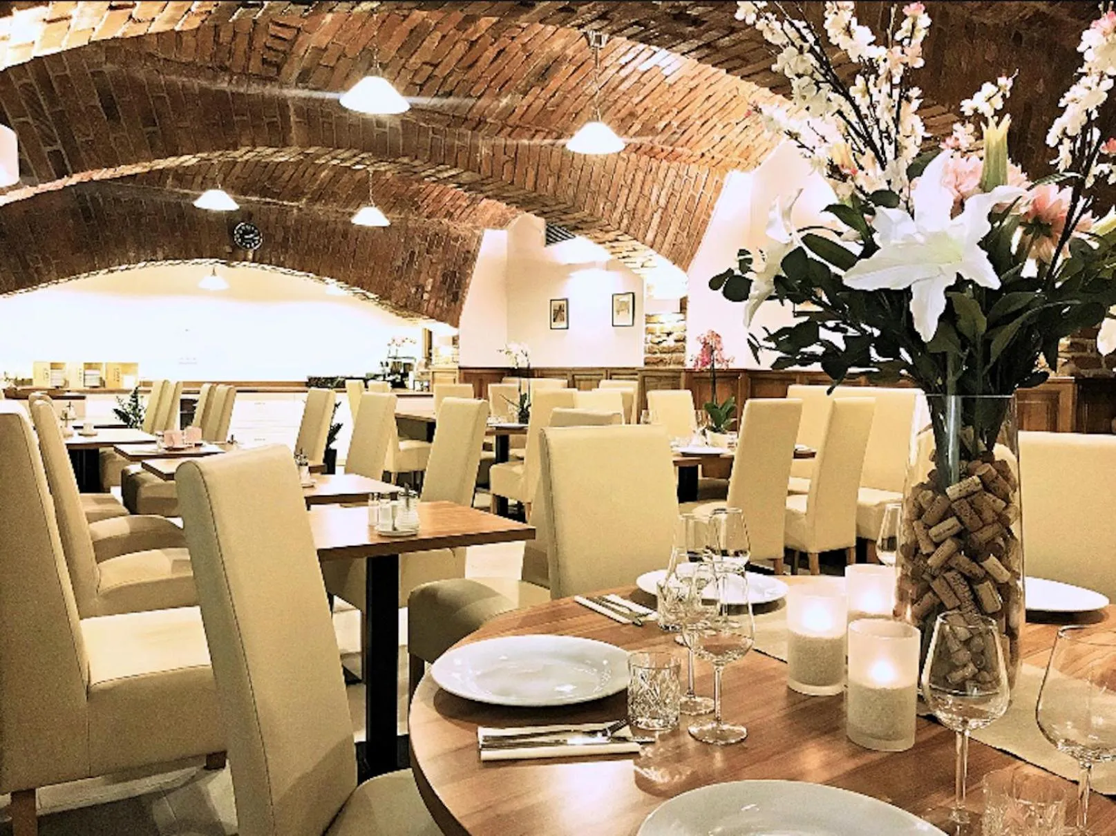 Restaurant/places to eat in Hotel Liliova Prague Old Town