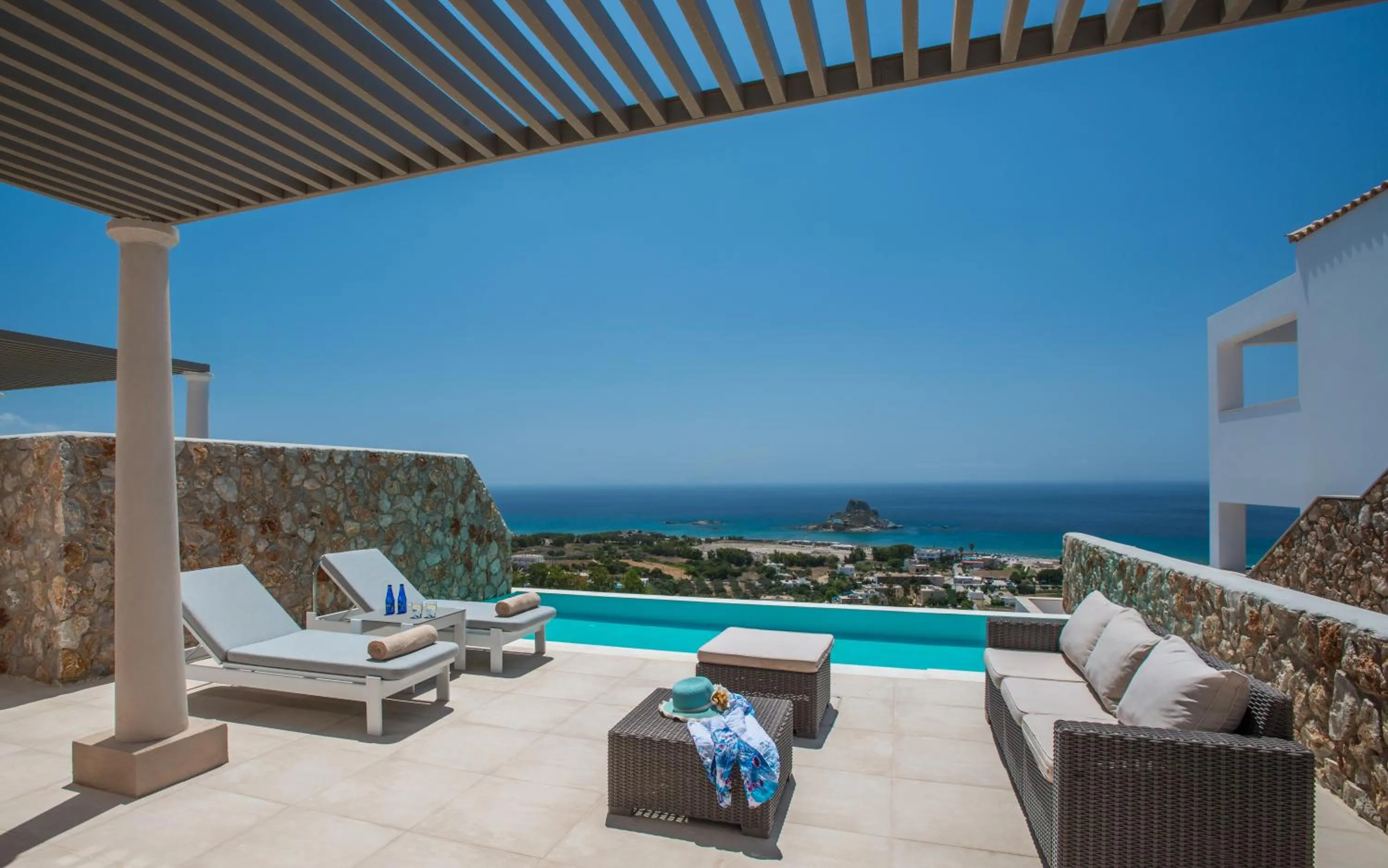 Swimming pool in White Rock of Kos Hotel - Adults only