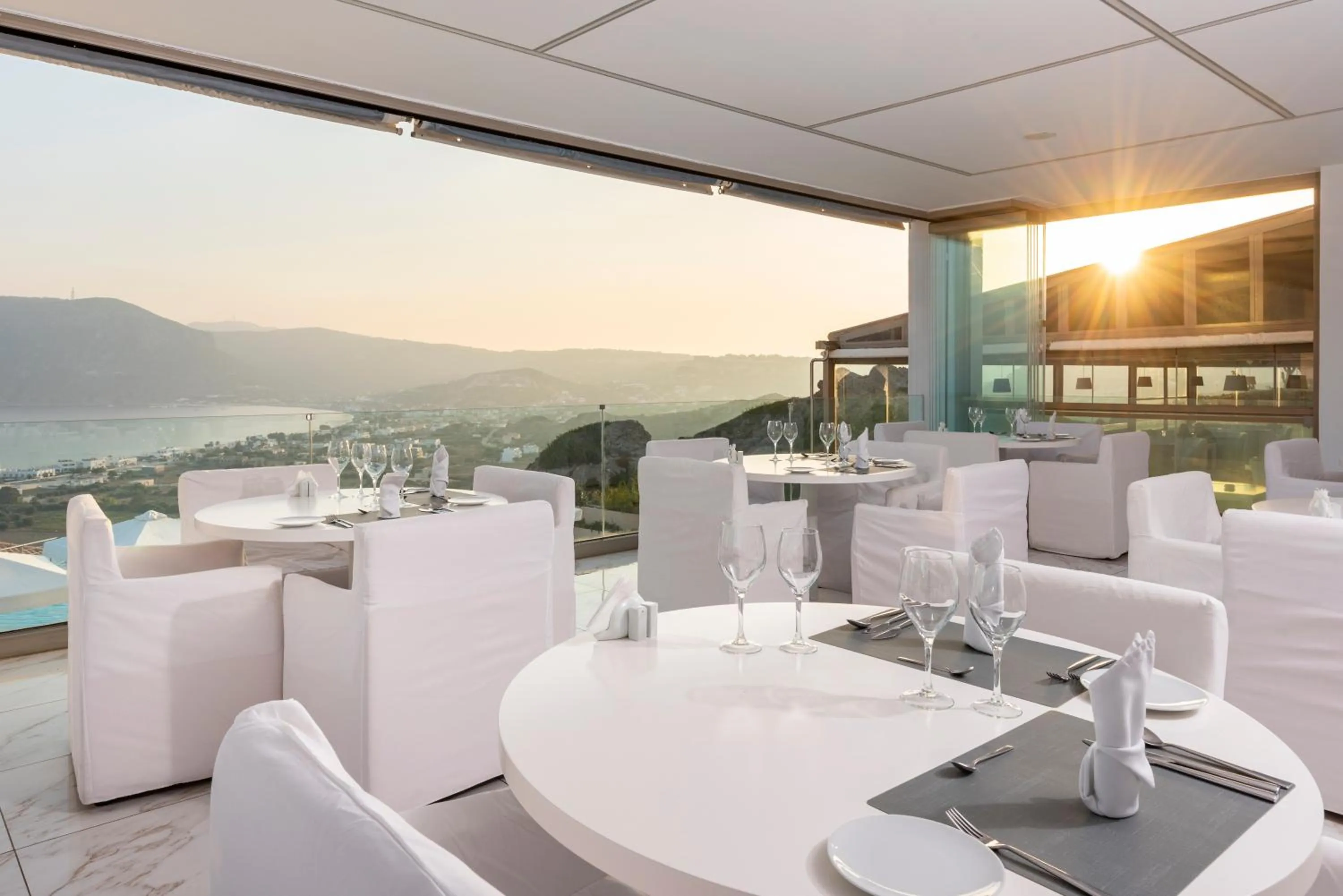Dining area in White Rock of Kos Hotel - Adults only