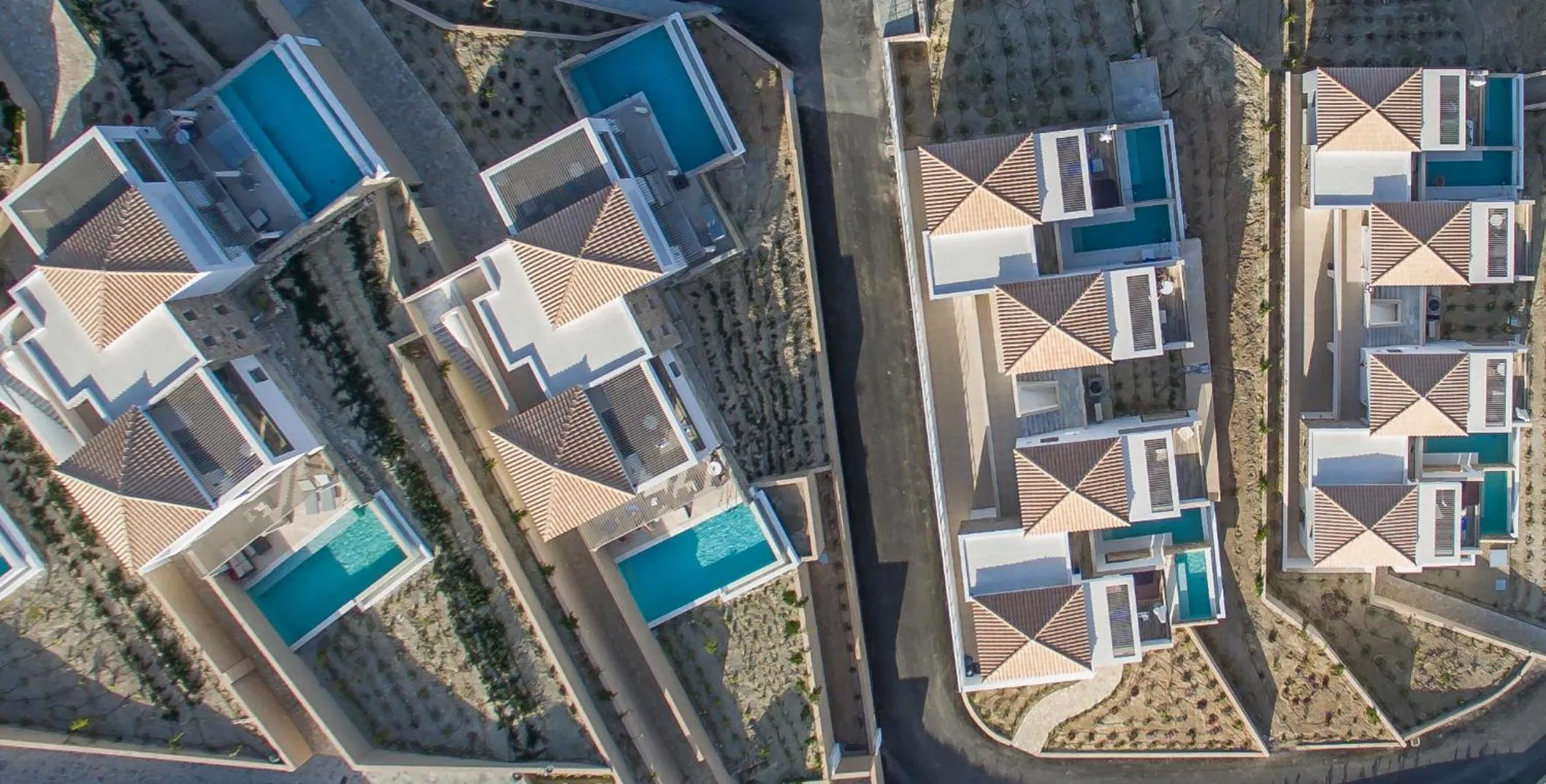 Bird's eye view in White Rock of Kos Hotel - Adults only