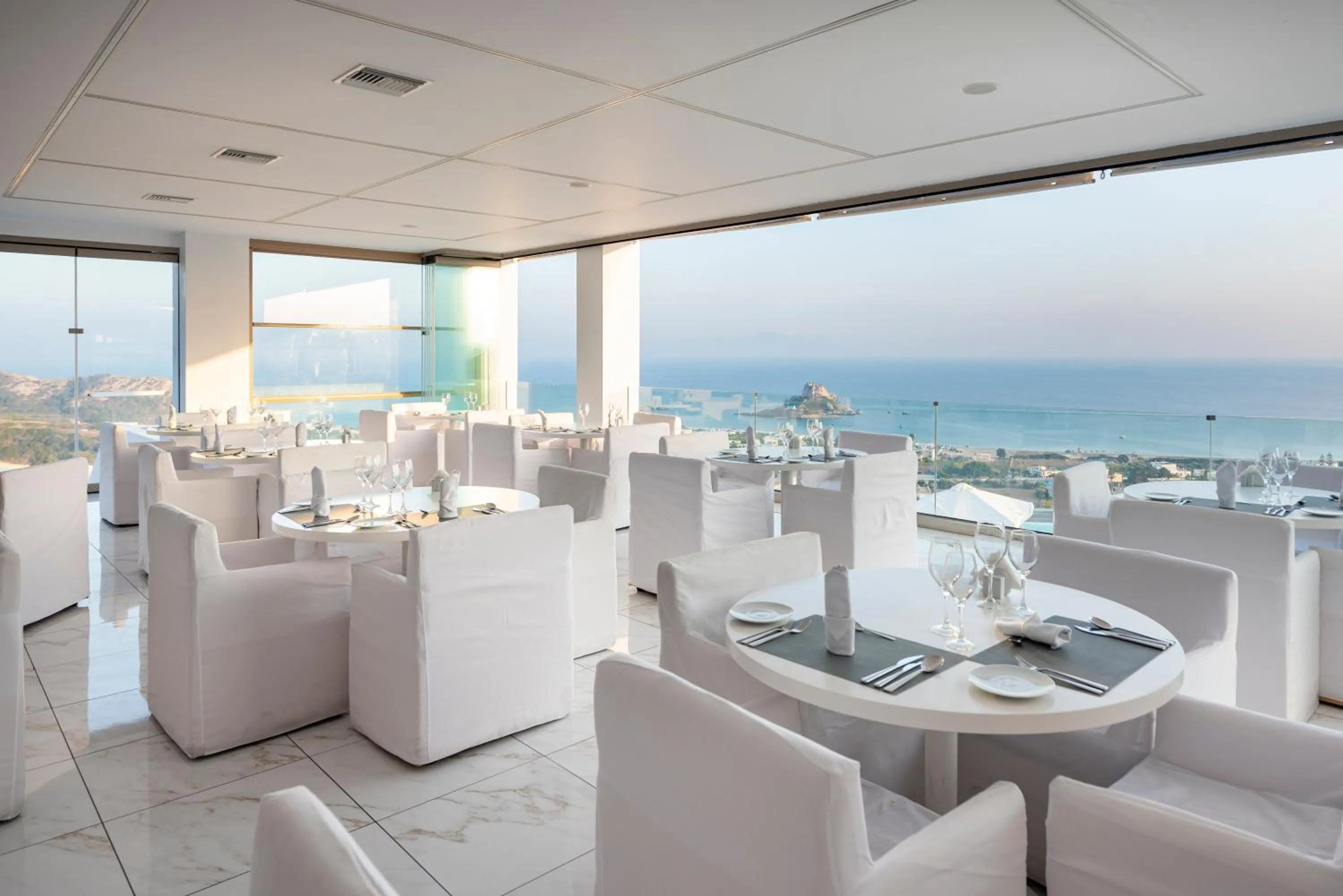 Dining area in White Rock of Kos Hotel - Adults only