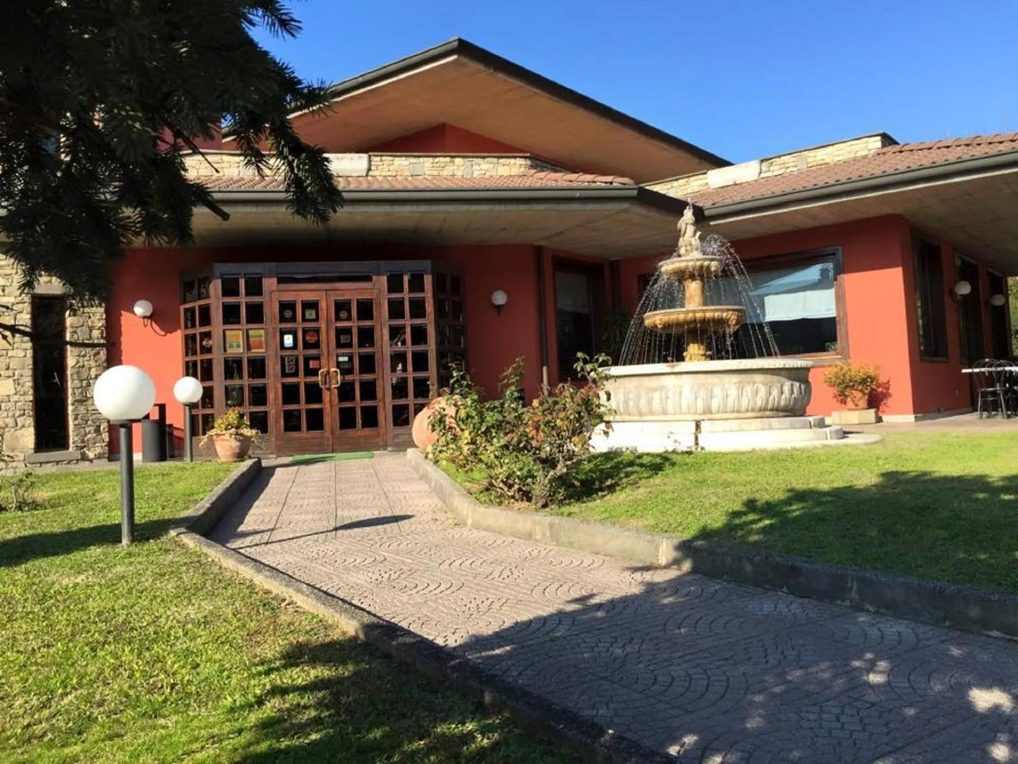 Garden in Il Leone D'Oro