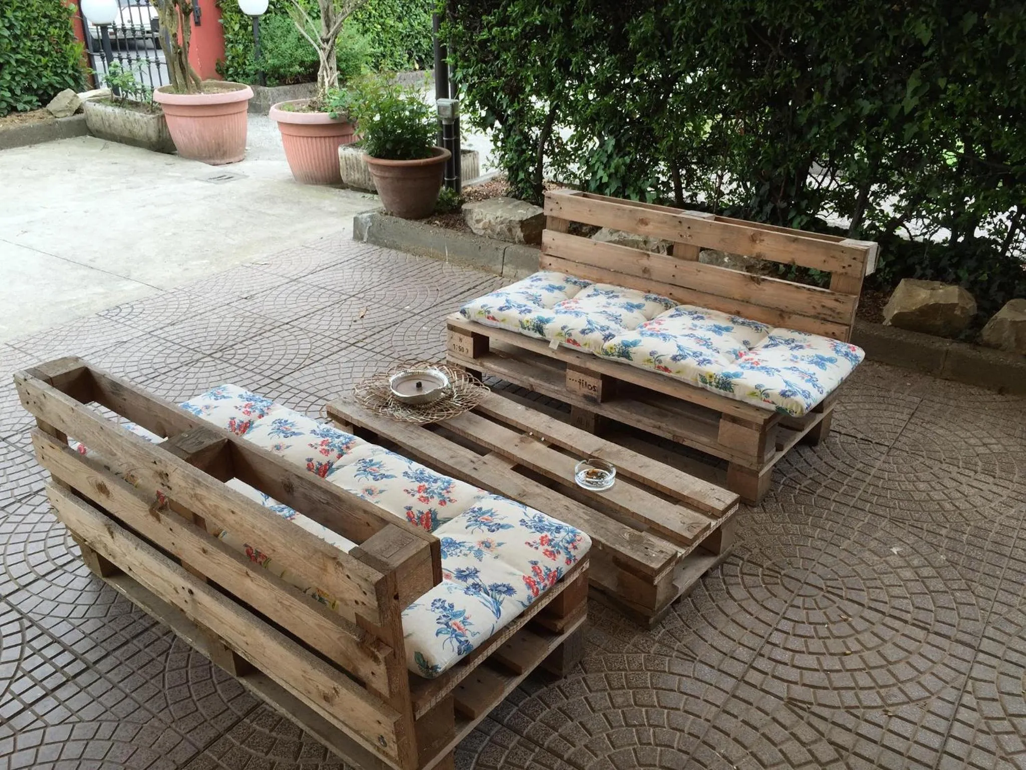 Garden in Il Leone D'Oro