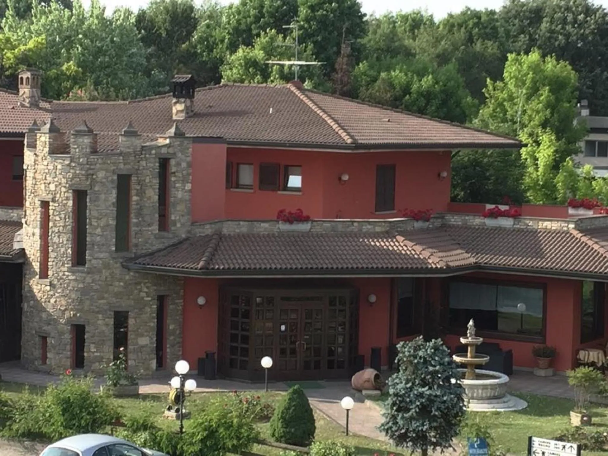 Bird's eye view in Il Leone D'Oro