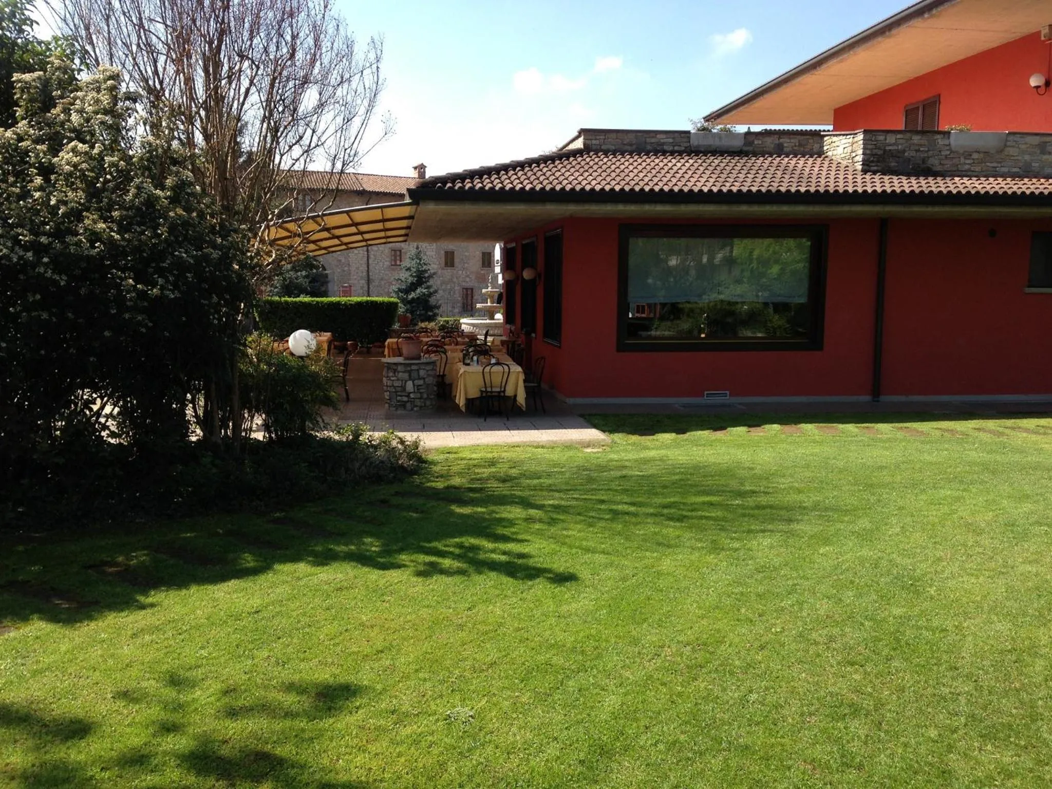 Garden in Il Leone D'Oro