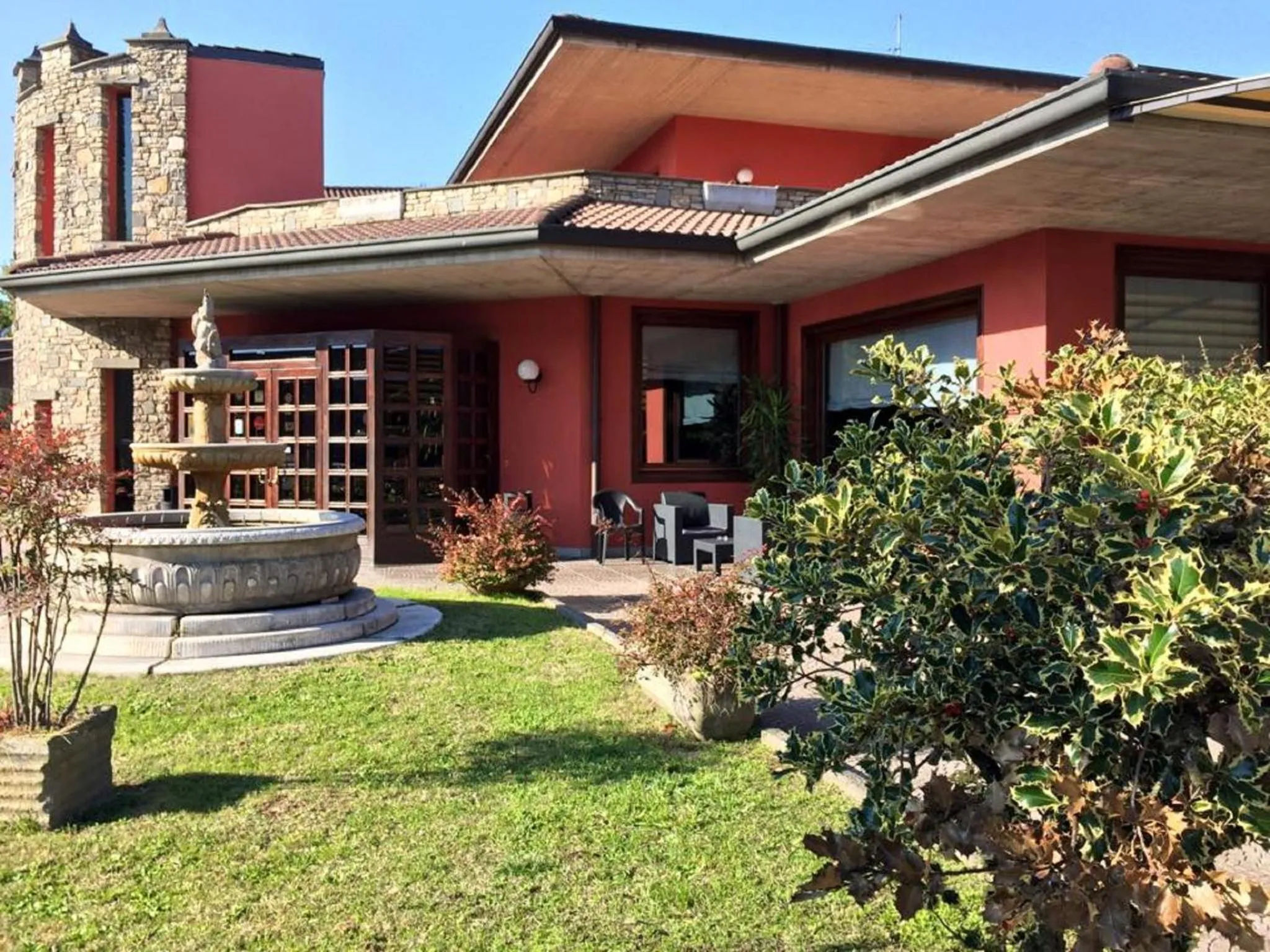 Garden in Il Leone D'Oro