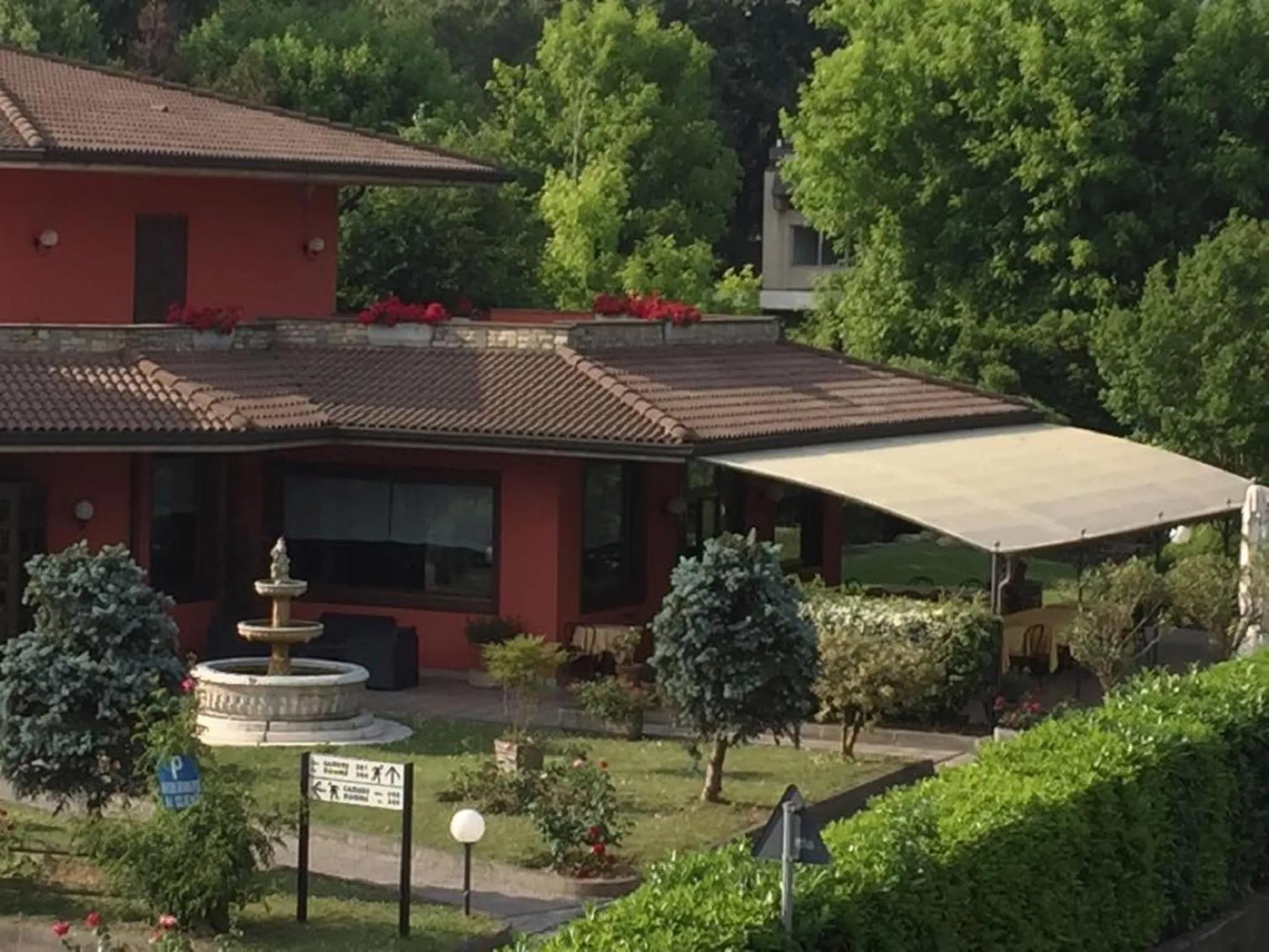 Bird's eye view in Il Leone D'Oro