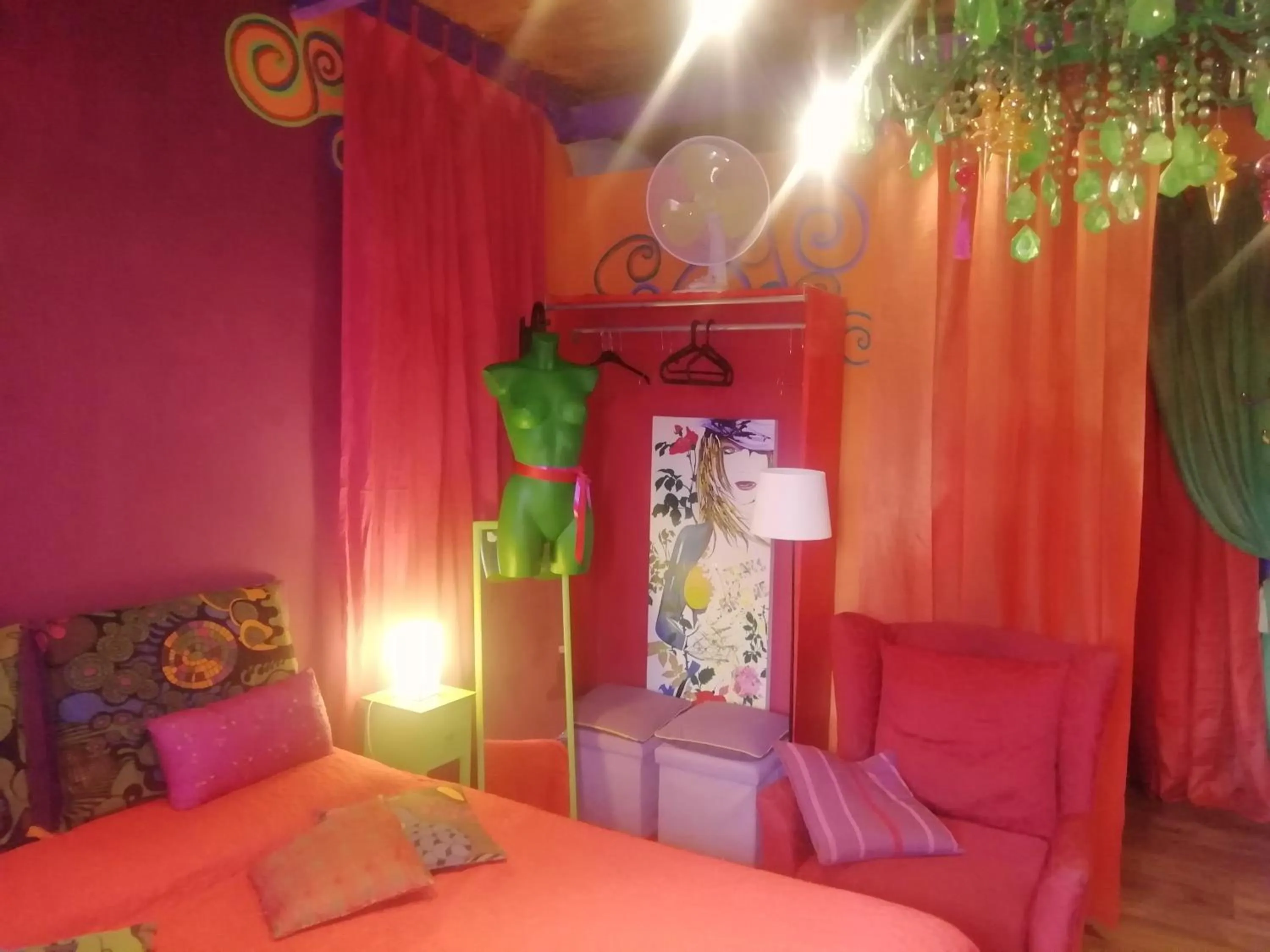 Bed in Suite d'Artista Calcata