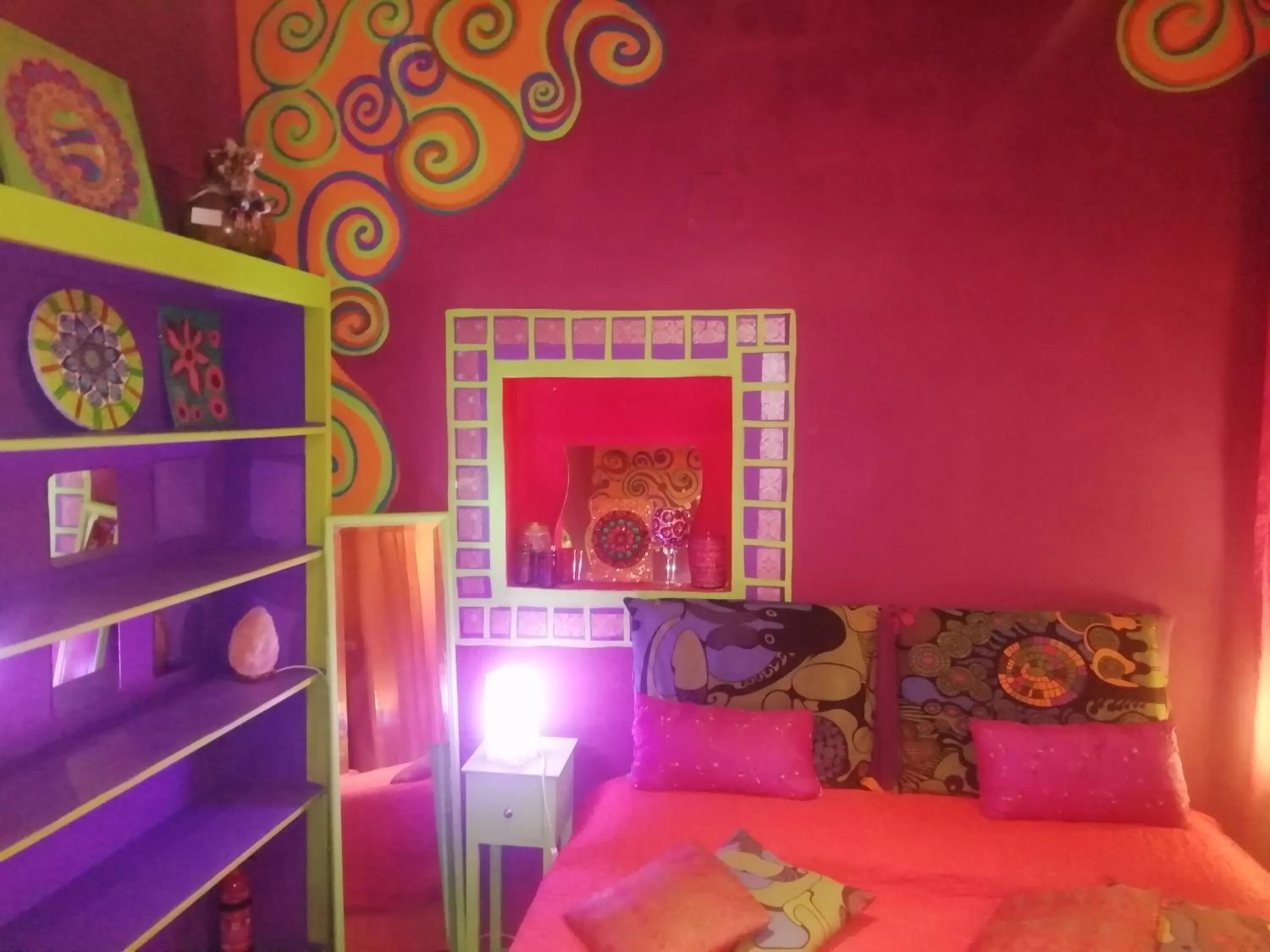 Bed in Suite d'Artista Calcata