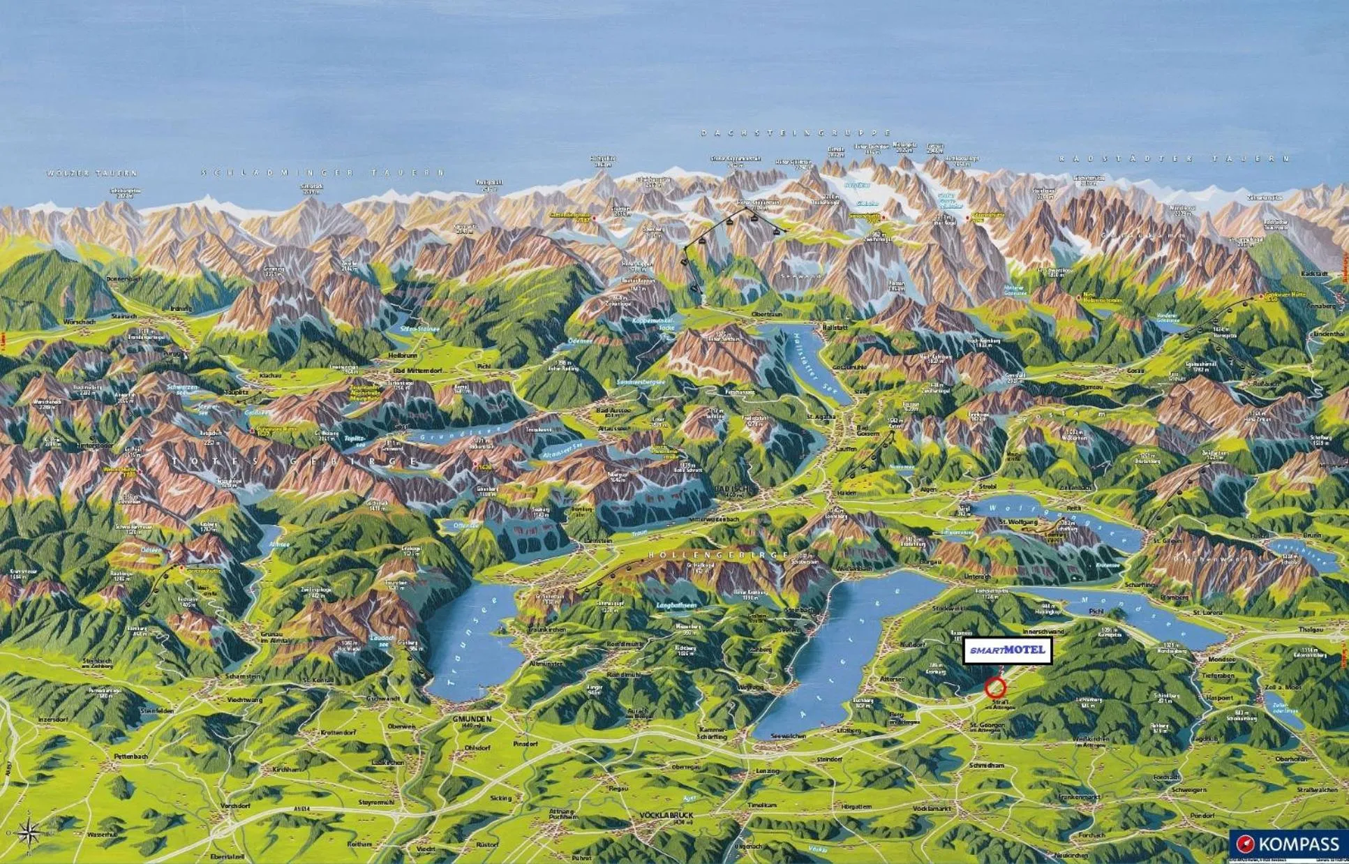 Natural landscape in smartMotel