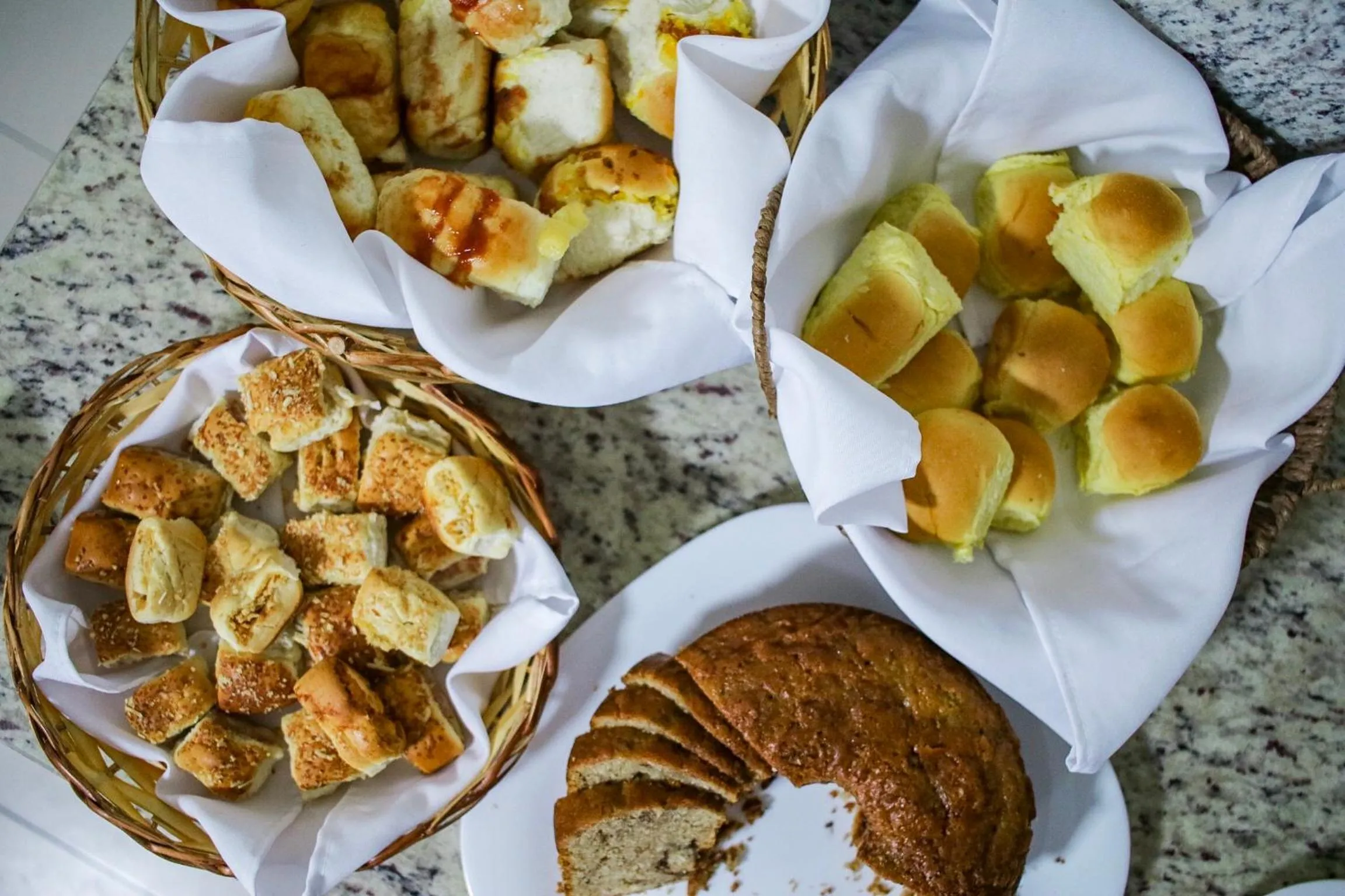 Buffet breakfast in Oriental Praia Hotel