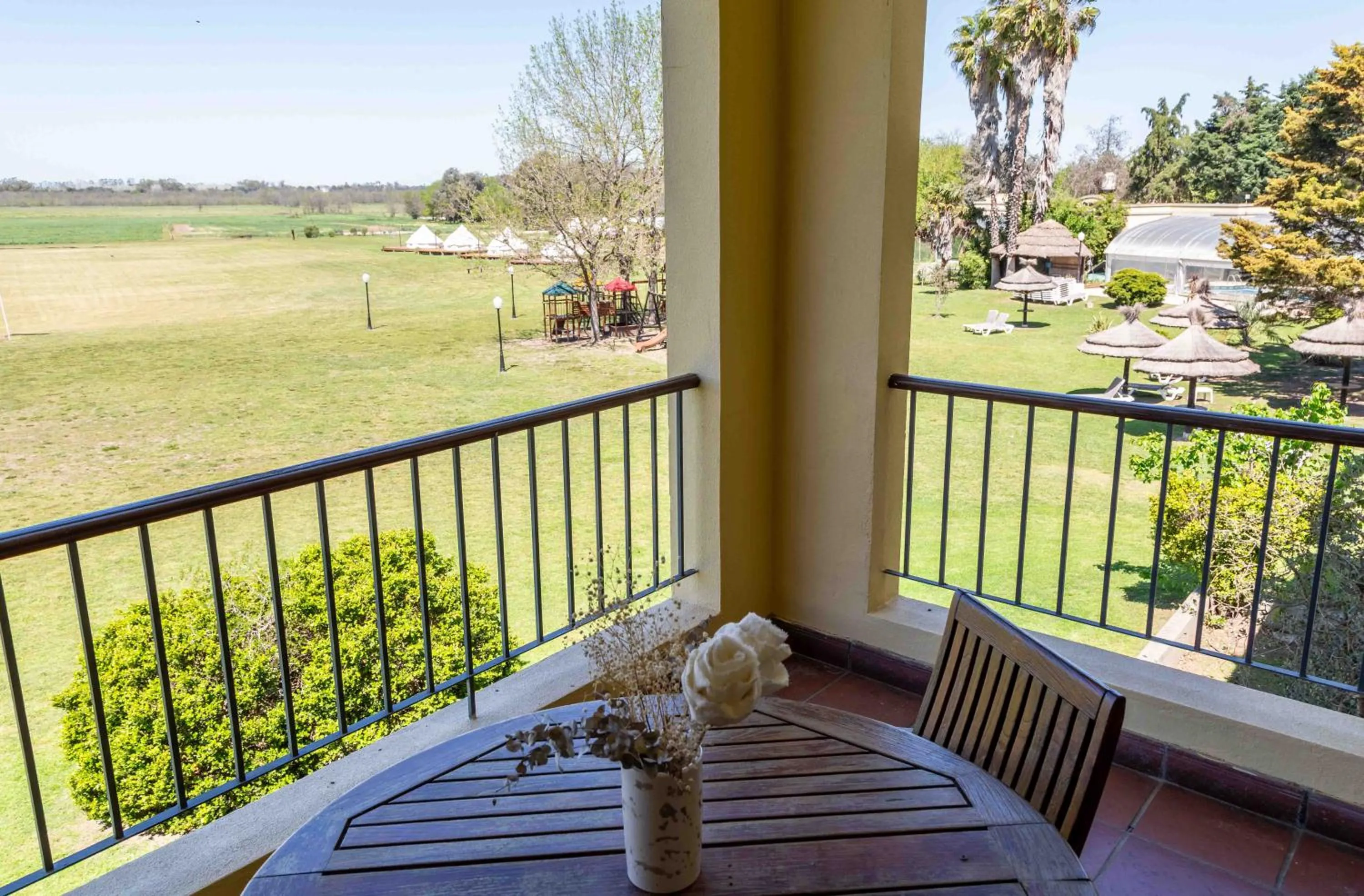 Garden view in Wyndham Garden Luján