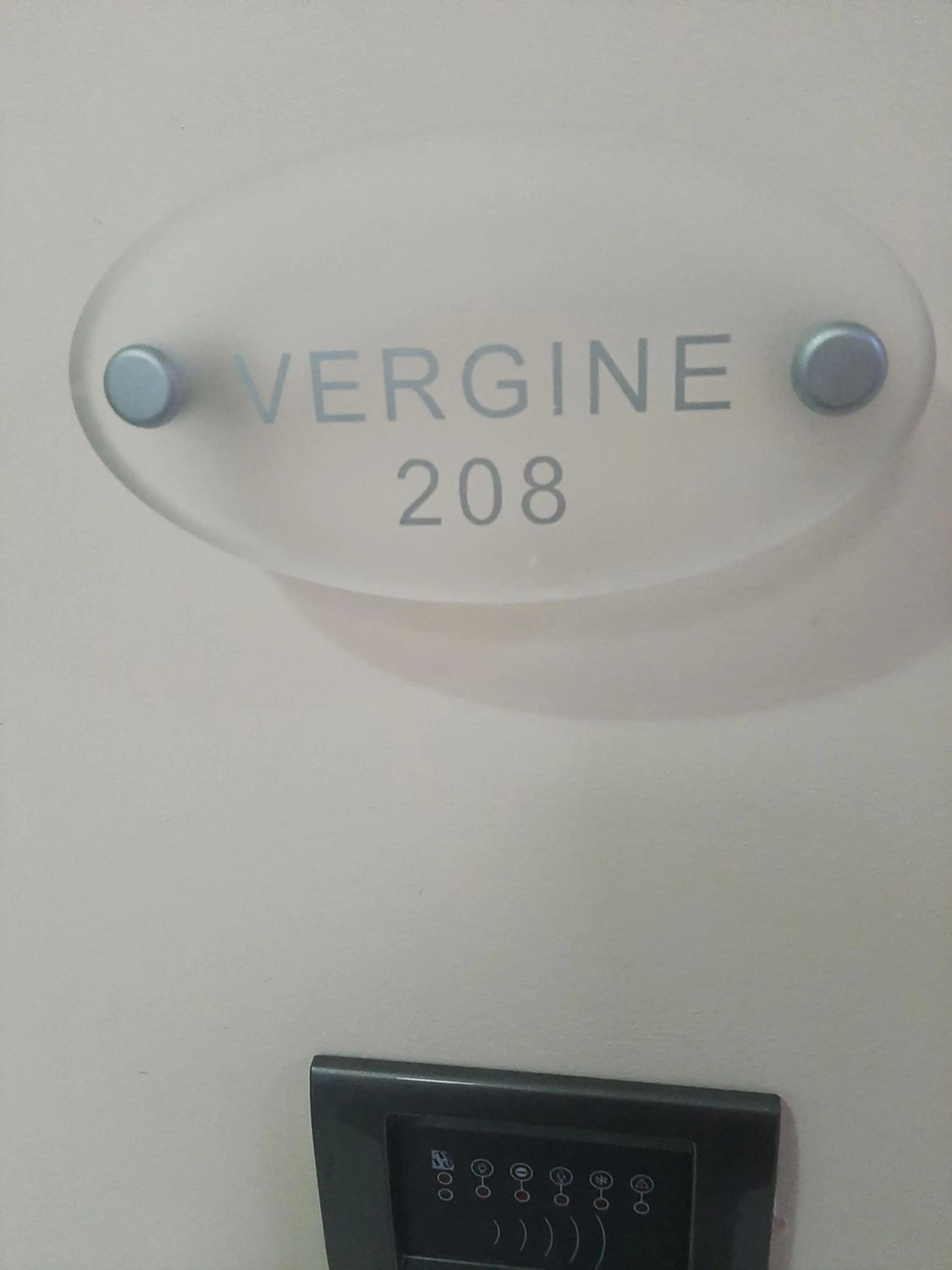 Logo/Certificate/Sign in Hotel Chiaraluna