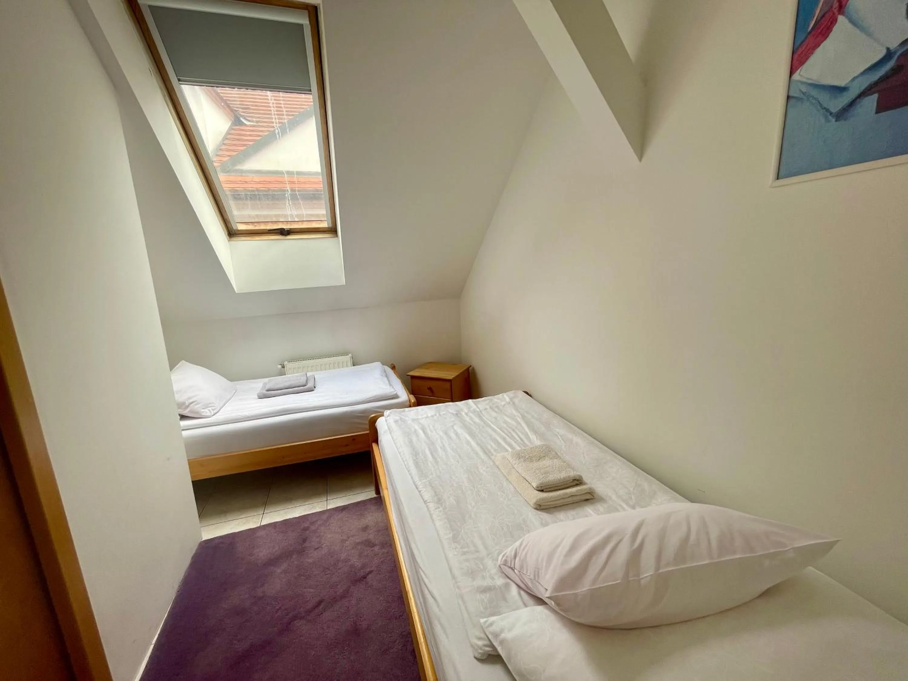 Bed in Hotel Vacek Pod Věží