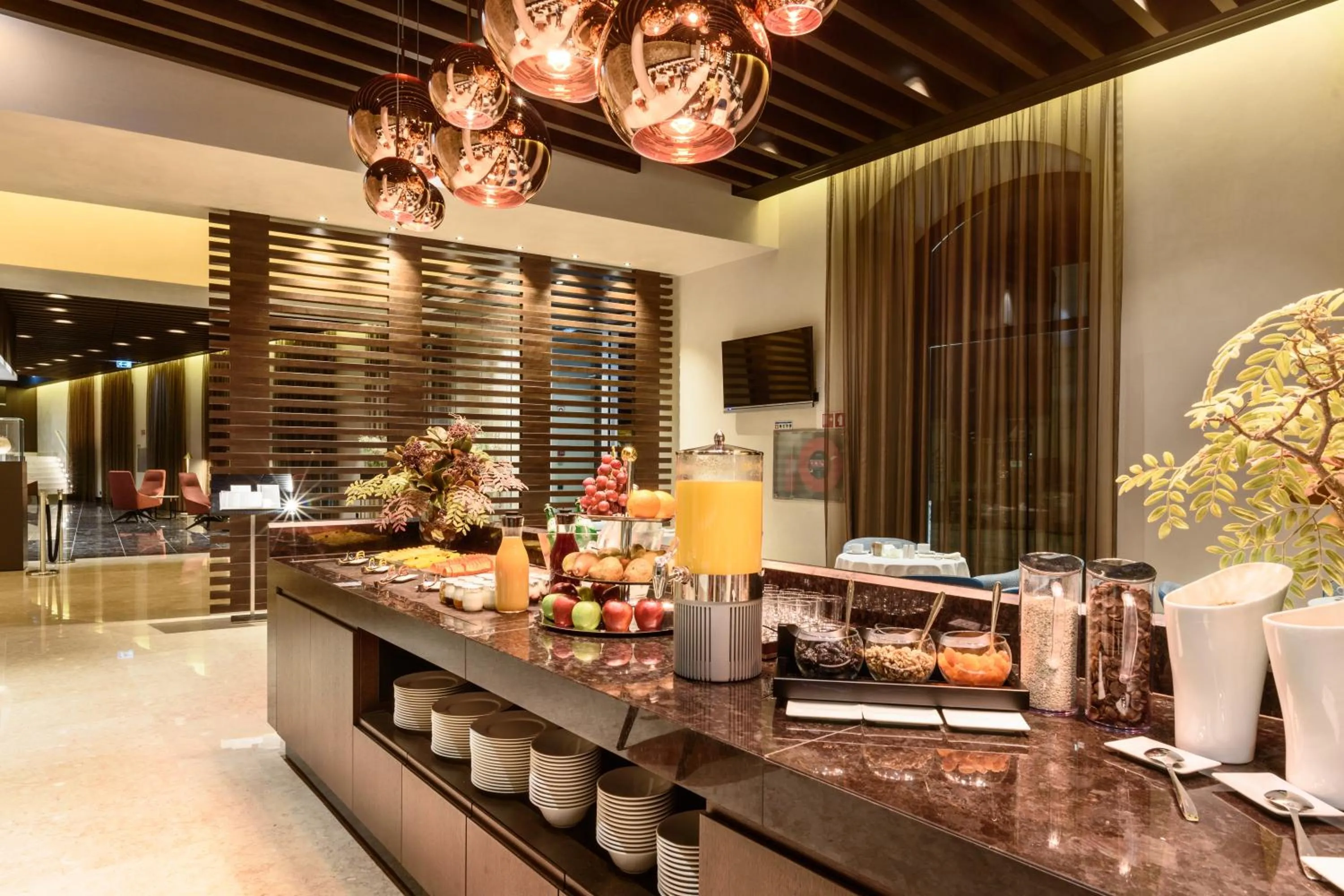 Food and drinks in Áurea Museum by Eurostars Hotel Company