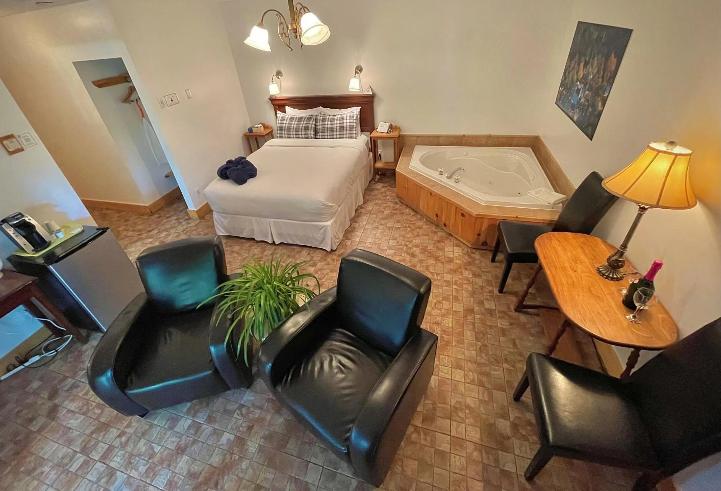 Bed in Auberge Spa & Beaux Reves